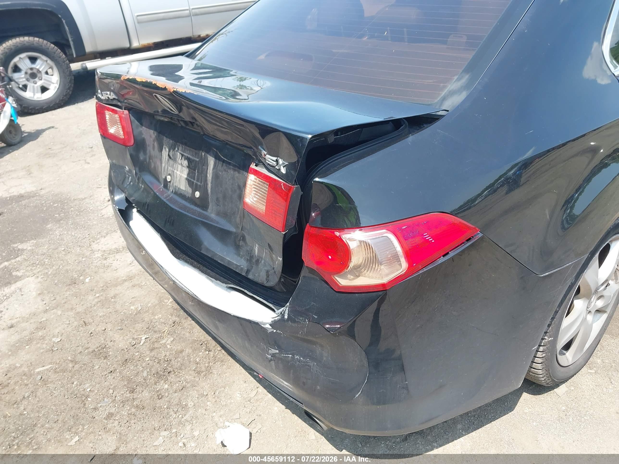 2012 Acura Tsx 2.4 Black vin: JH4CU2F4XCC014271