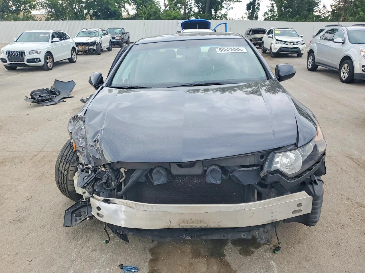 2012 Acura Tsx Серый vin: JH4CU2F4XCC014447