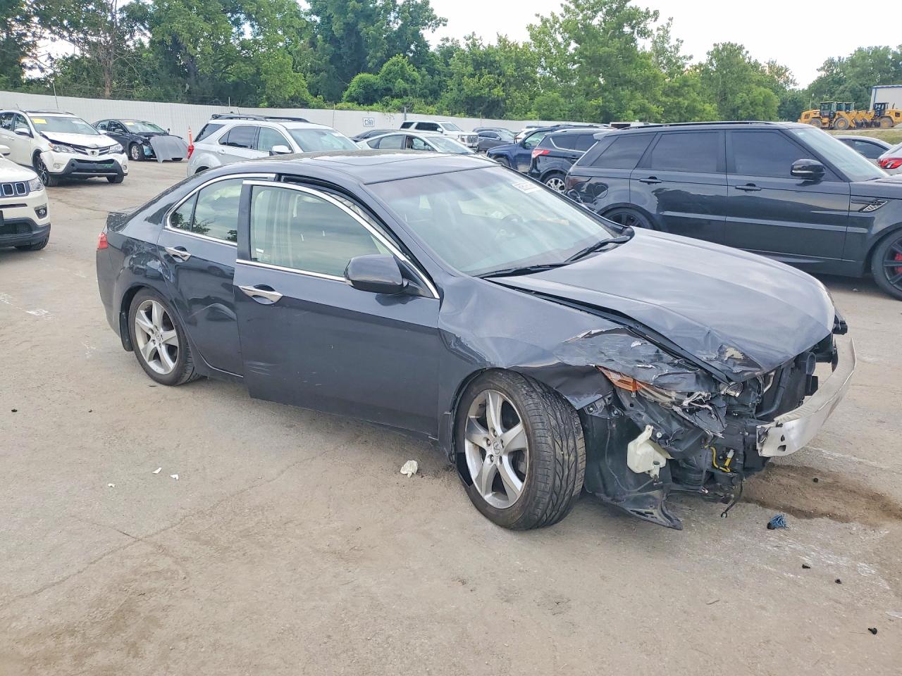 2012 Acura Tsx Серый vin: JH4CU2F4XCC014447