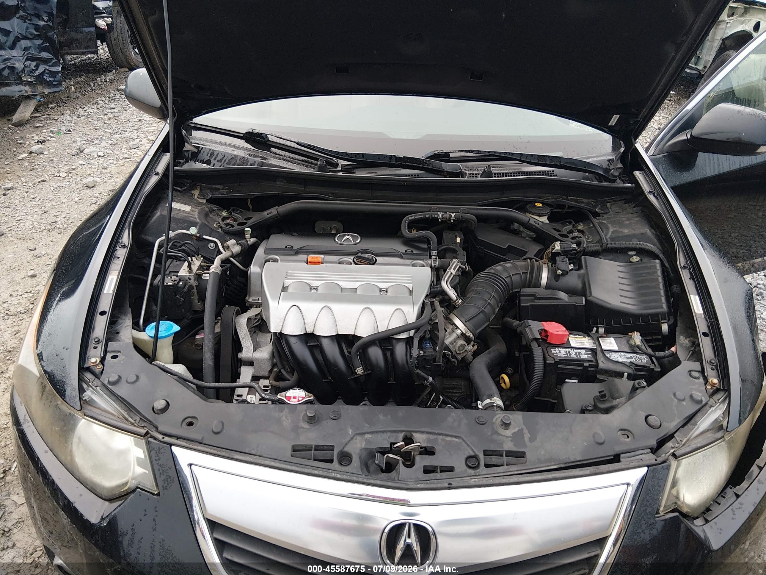 2012 Acura Tsx 2.4 Black vin: JH4CU2F4XCC015761