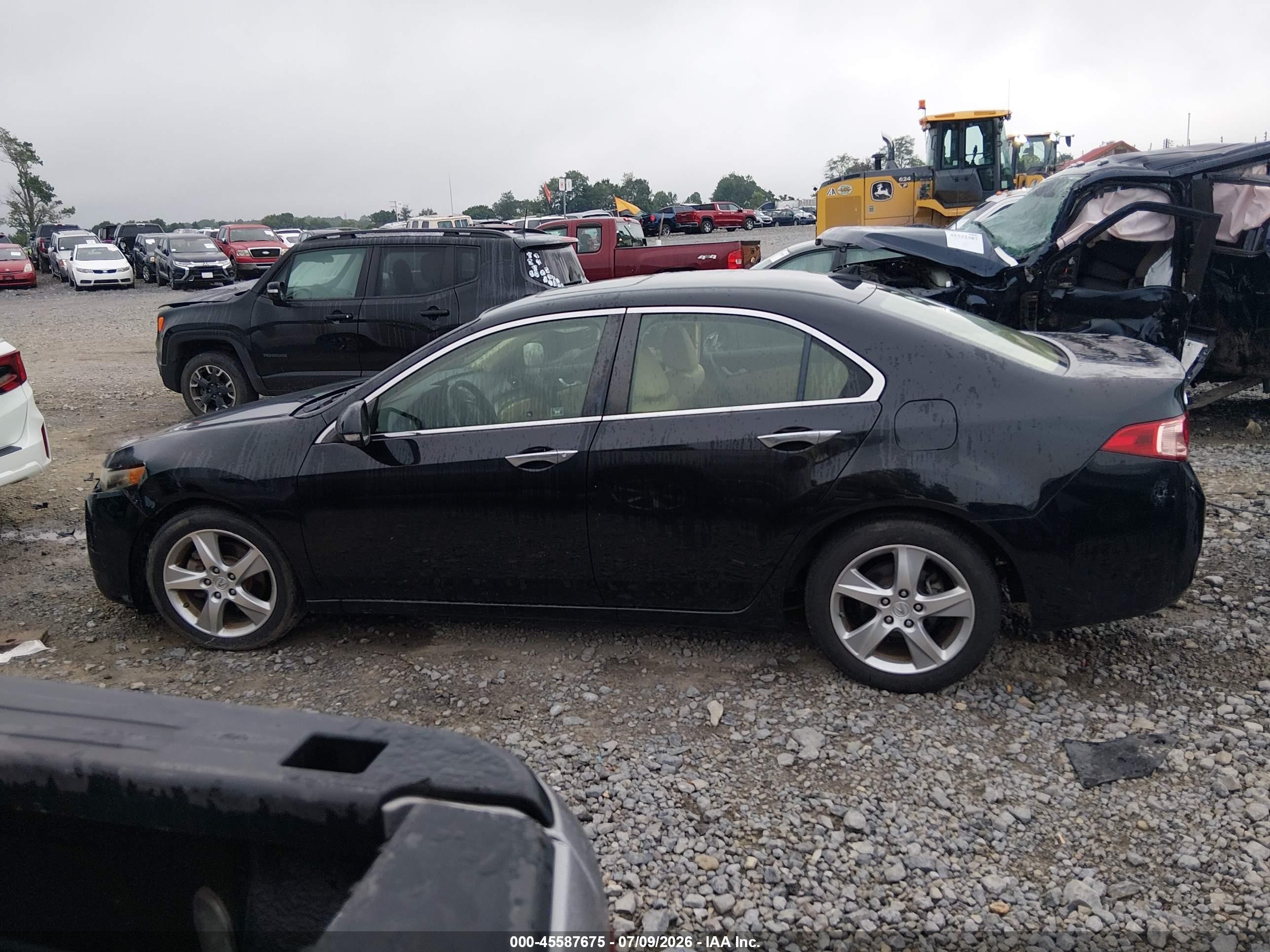 2012 Acura Tsx 2.4 Black vin: JH4CU2F4XCC015761