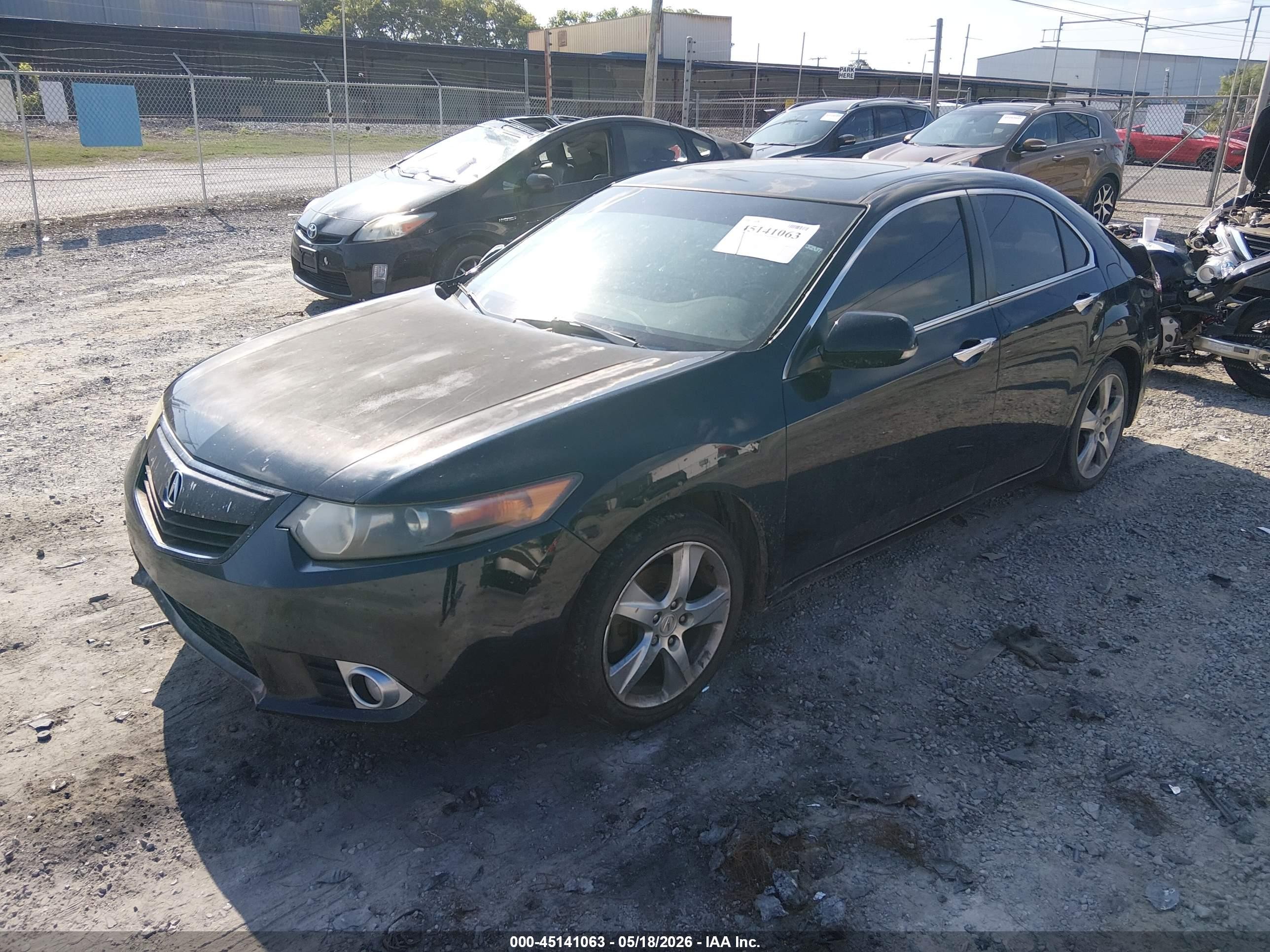 2012 Acura Tsx 2.4 Черный vin: JH4CU2F4XCC024346
