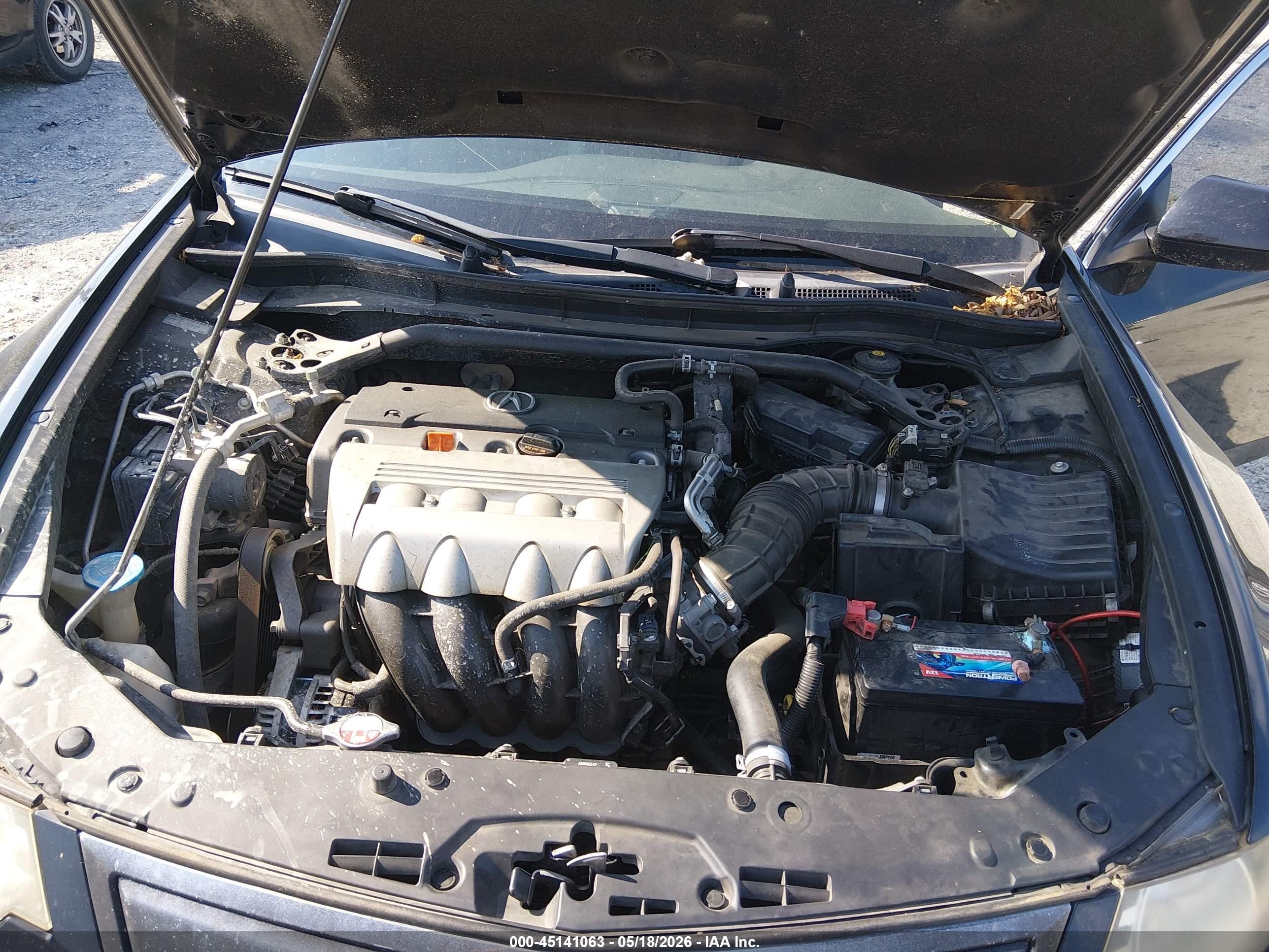 2012 Acura Tsx 2.4 Черный vin: JH4CU2F4XCC024346