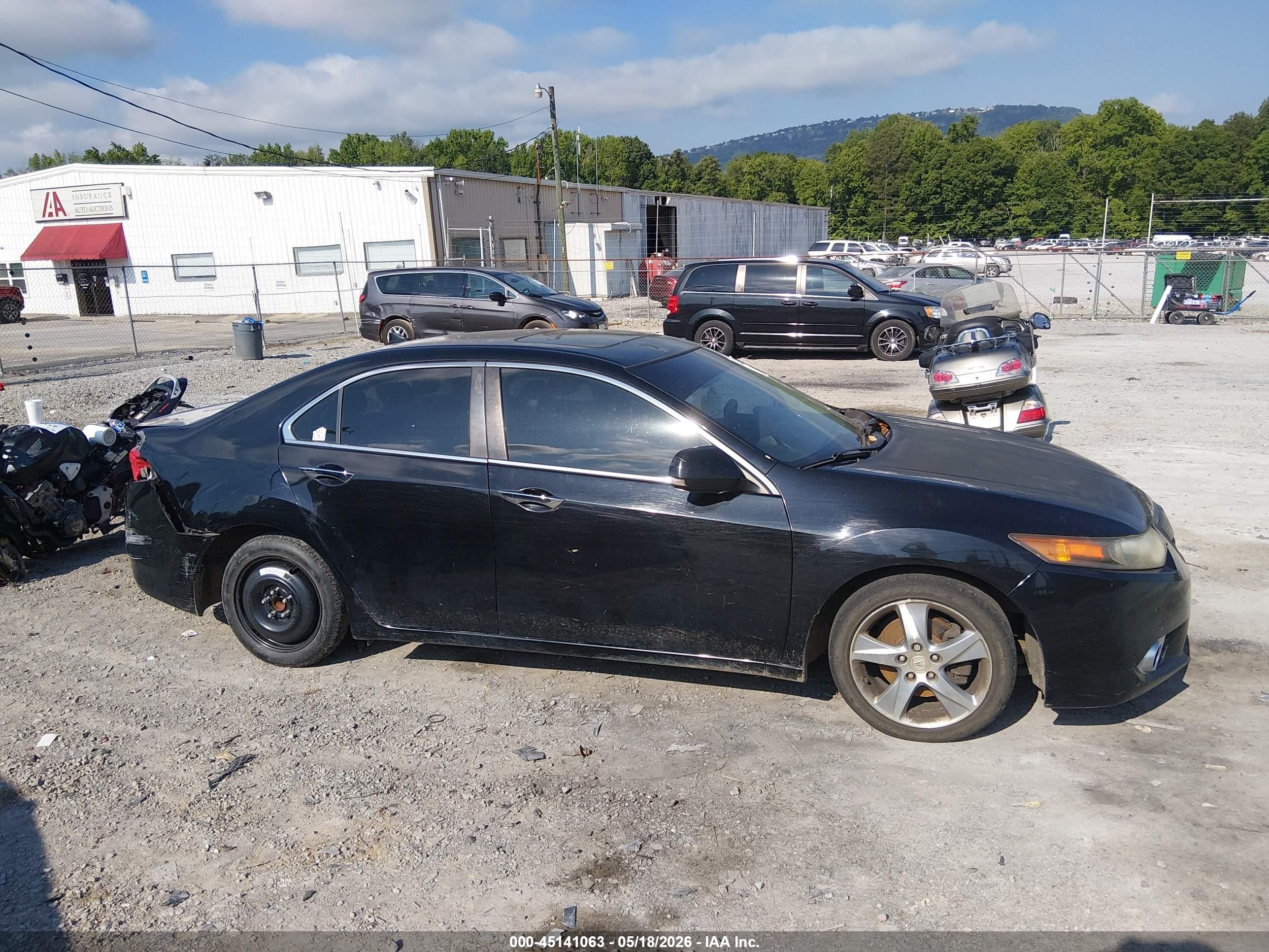 2012 Acura Tsx 2.4 Черный vin: JH4CU2F4XCC024346