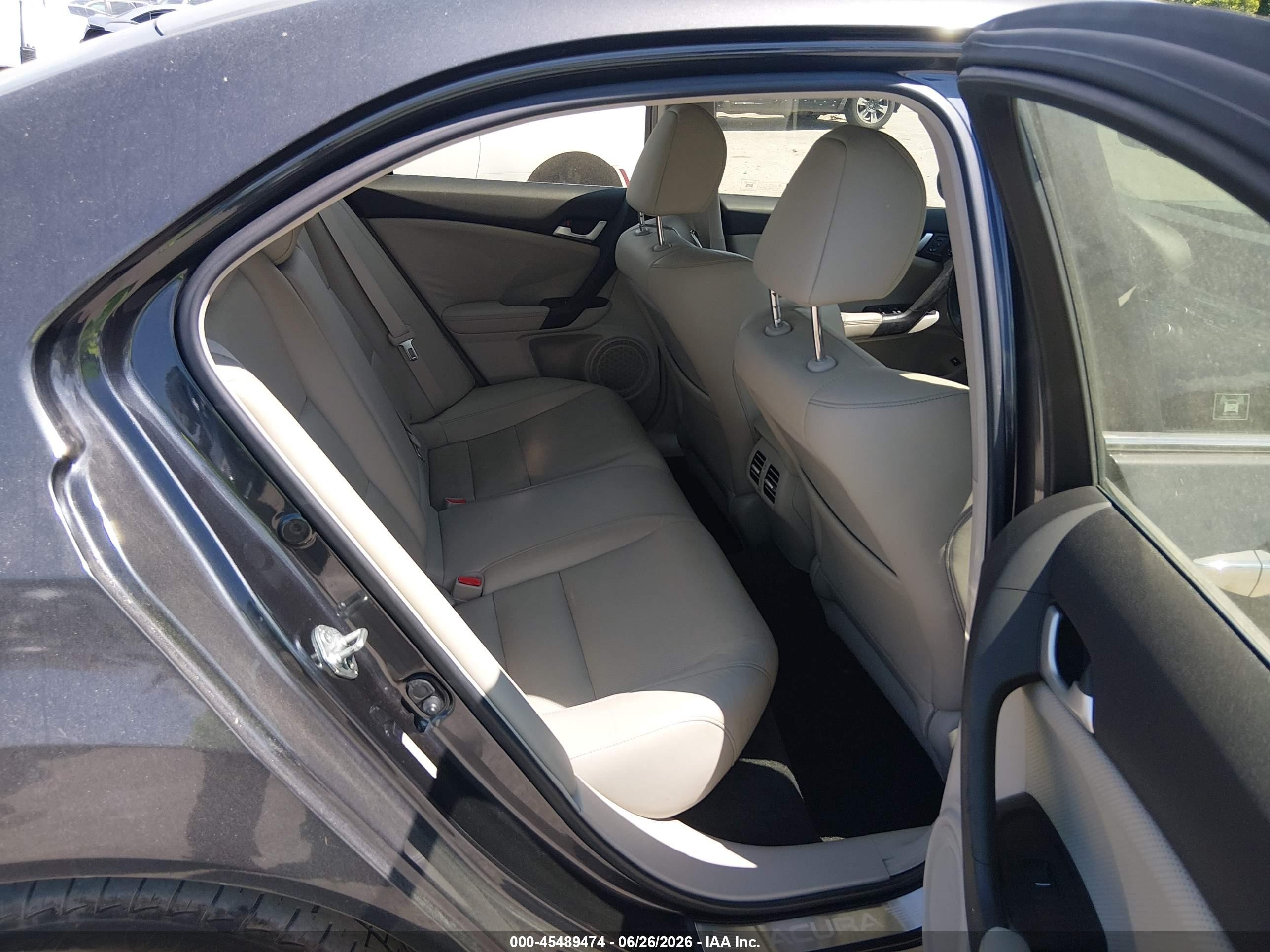 2012 Acura Tsx 2.4 Gray vin: JH4CU2F4XCC025643