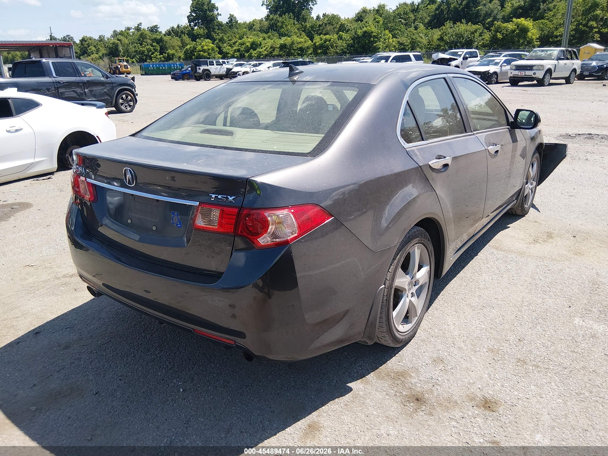 2012 Acura Tsx 2.4 Gray vin: JH4CU2F4XCC025643