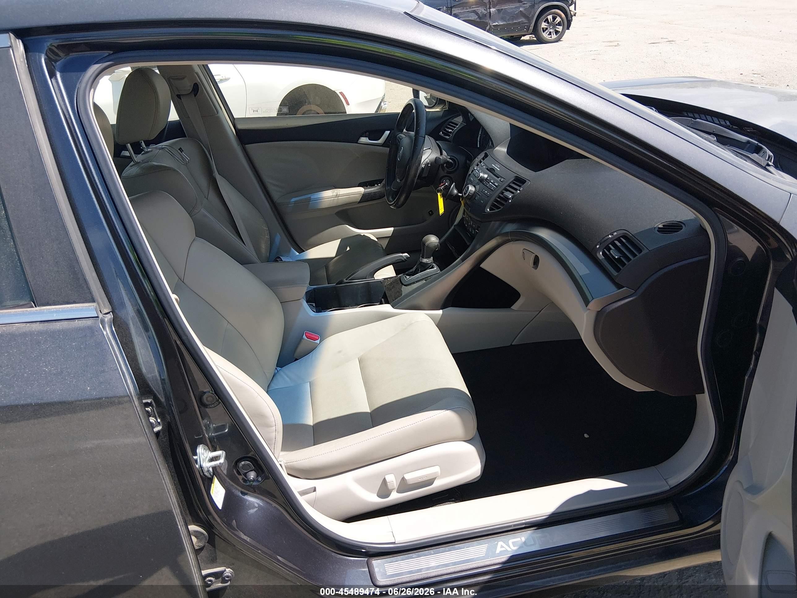 2012 Acura Tsx 2.4 Gray vin: JH4CU2F4XCC025643