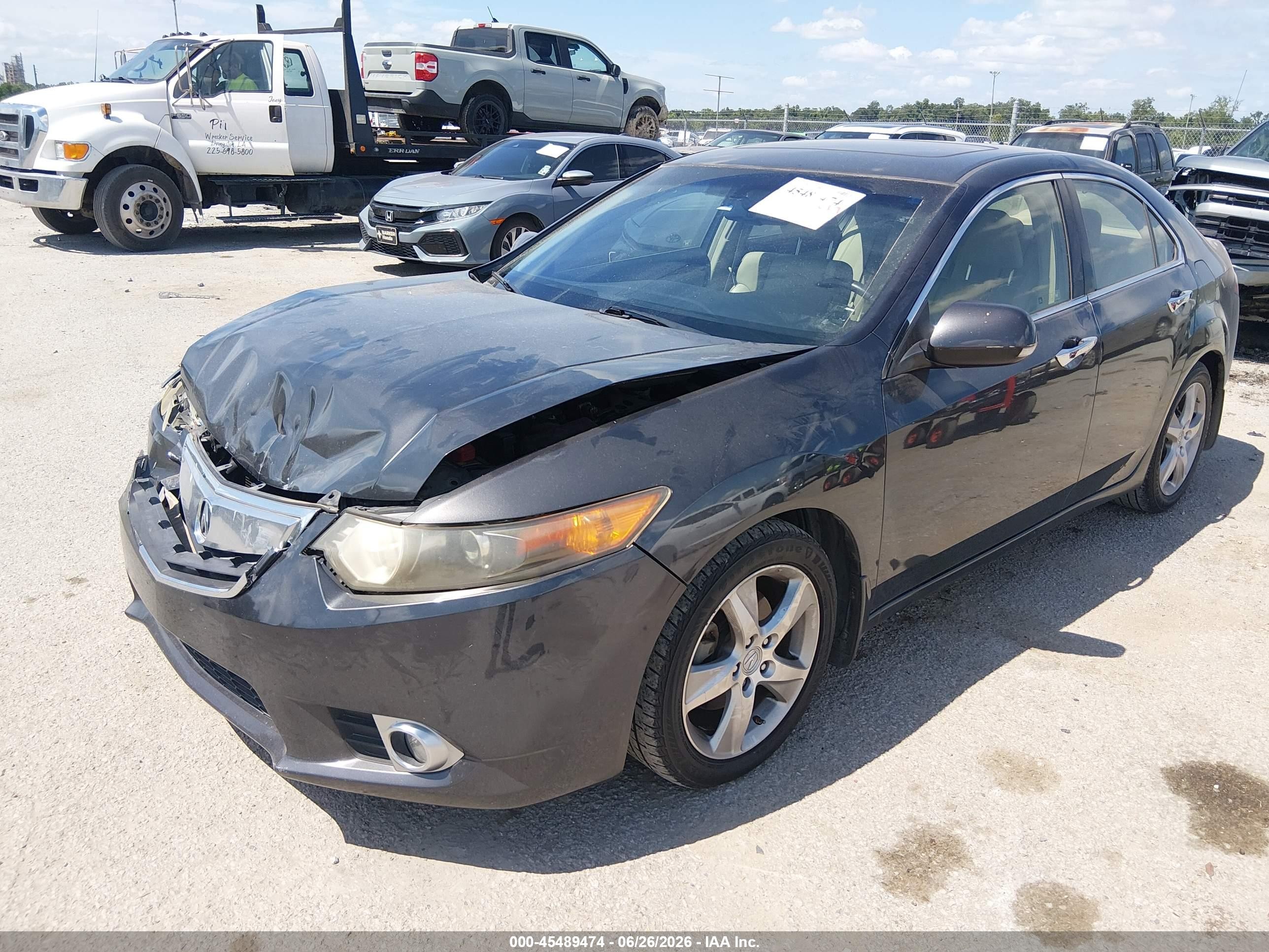 2012 Acura Tsx 2.4 Gray vin: JH4CU2F4XCC025643
