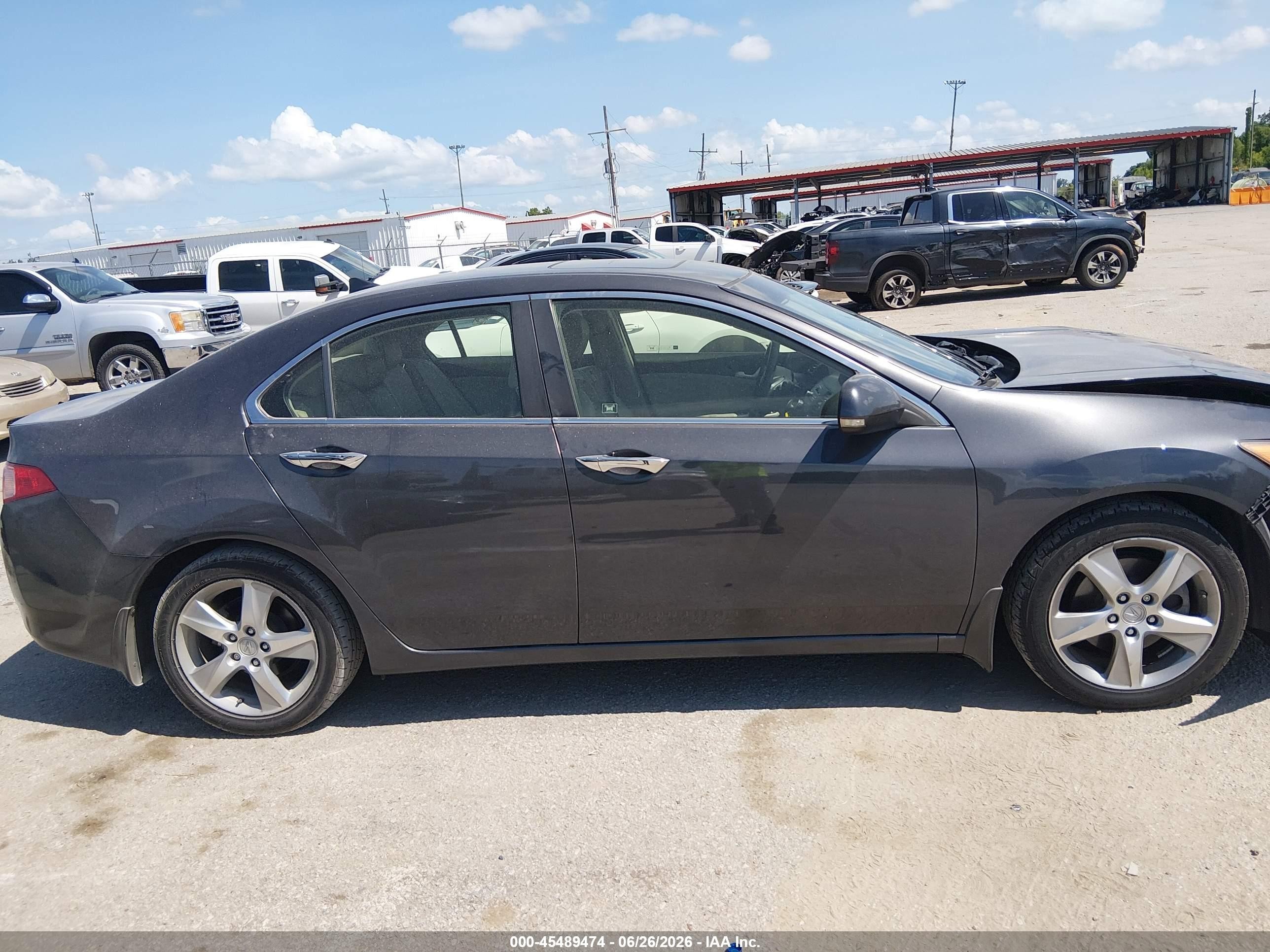 2012 Acura Tsx 2.4 Gray vin: JH4CU2F4XCC025643