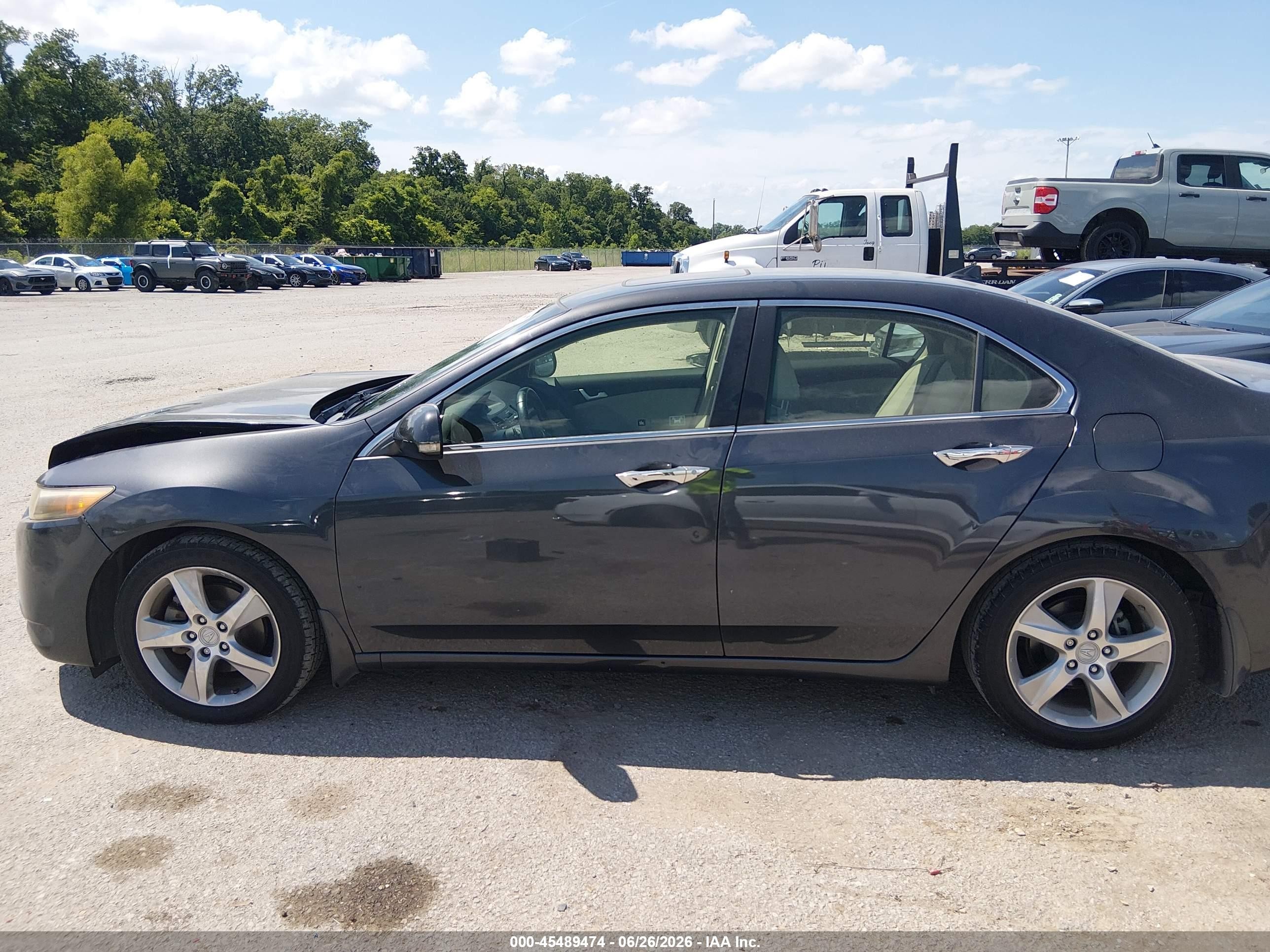 2012 Acura Tsx 2.4 Gray vin: JH4CU2F4XCC025643