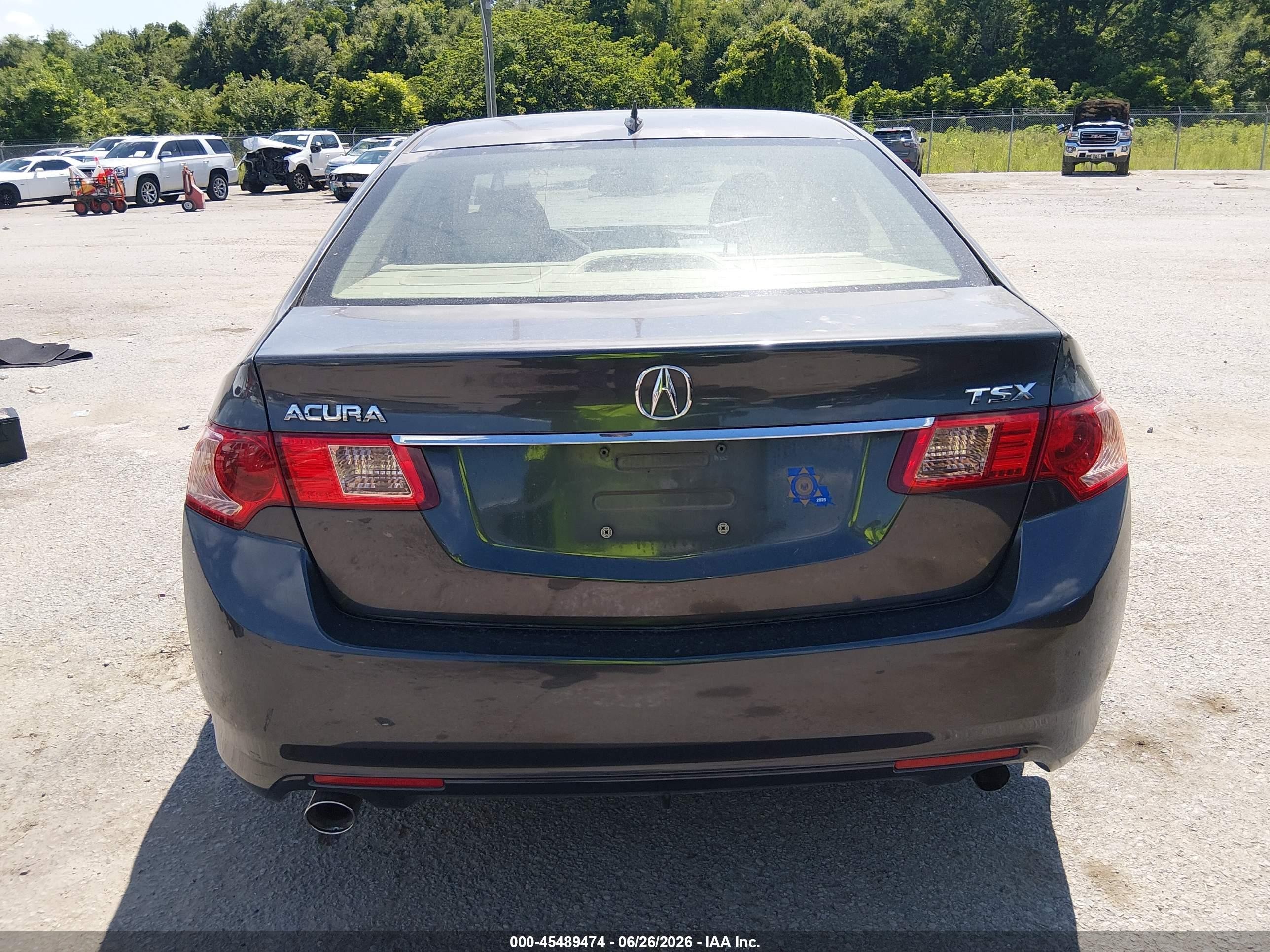 2012 Acura Tsx 2.4 Gray vin: JH4CU2F4XCC025643