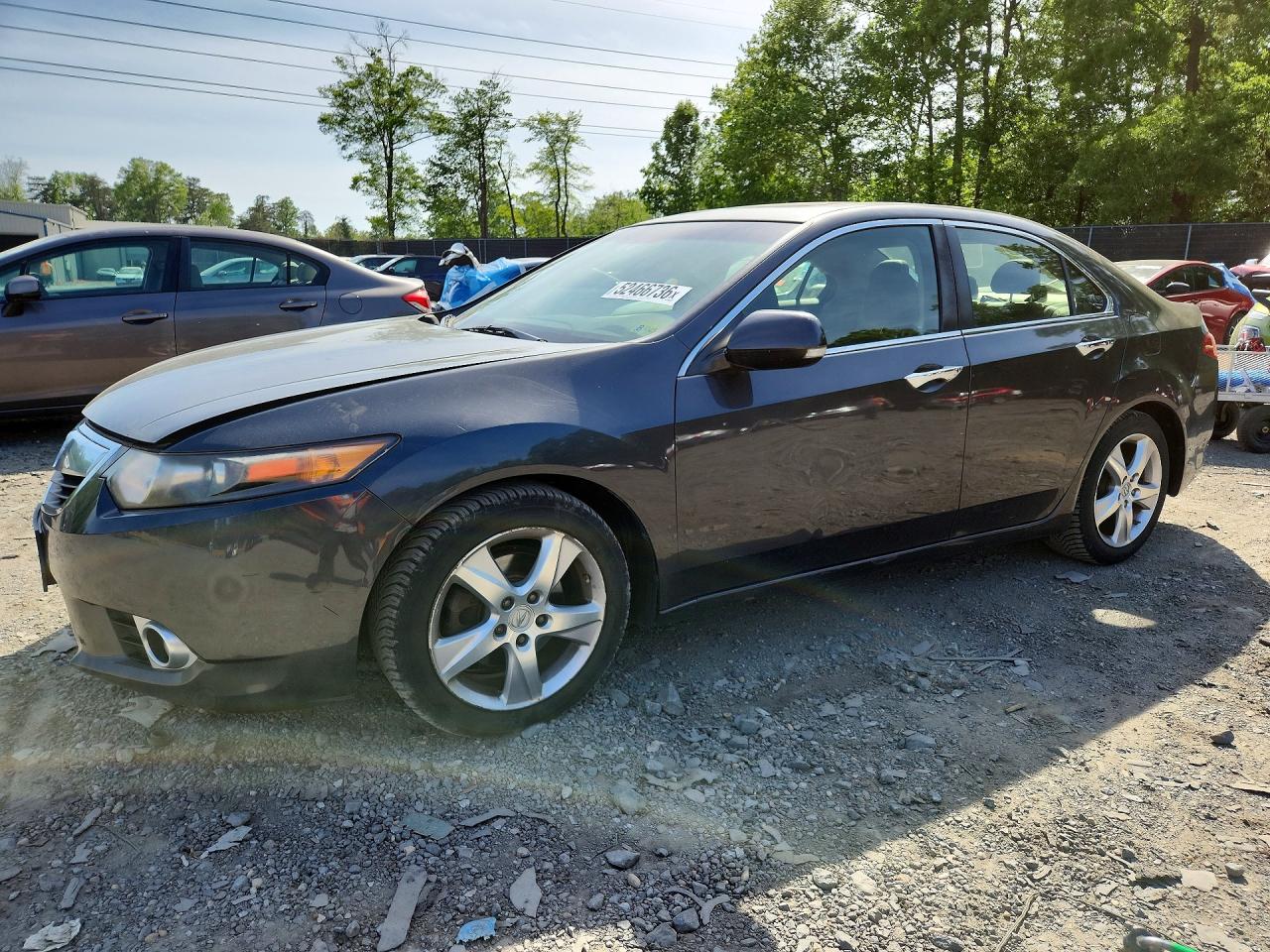 2012 Acura Tsx Gray vin: JH4CU2F4XCC027716
