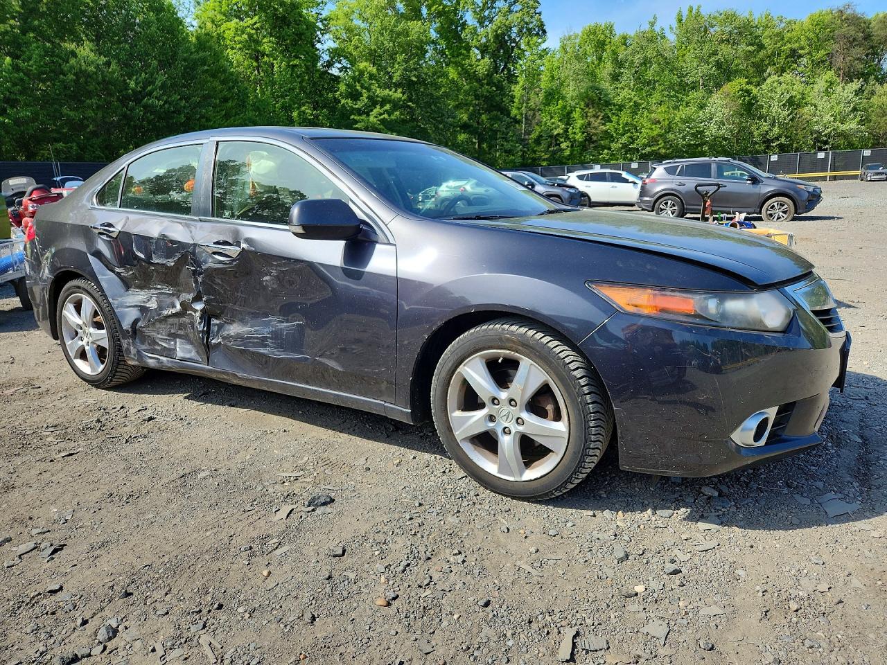 2012 Acura Tsx Gray vin: JH4CU2F4XCC027716