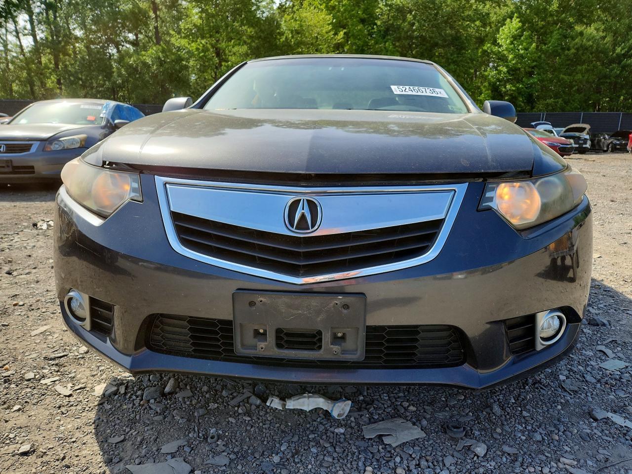 2012 Acura Tsx Gray vin: JH4CU2F4XCC027716