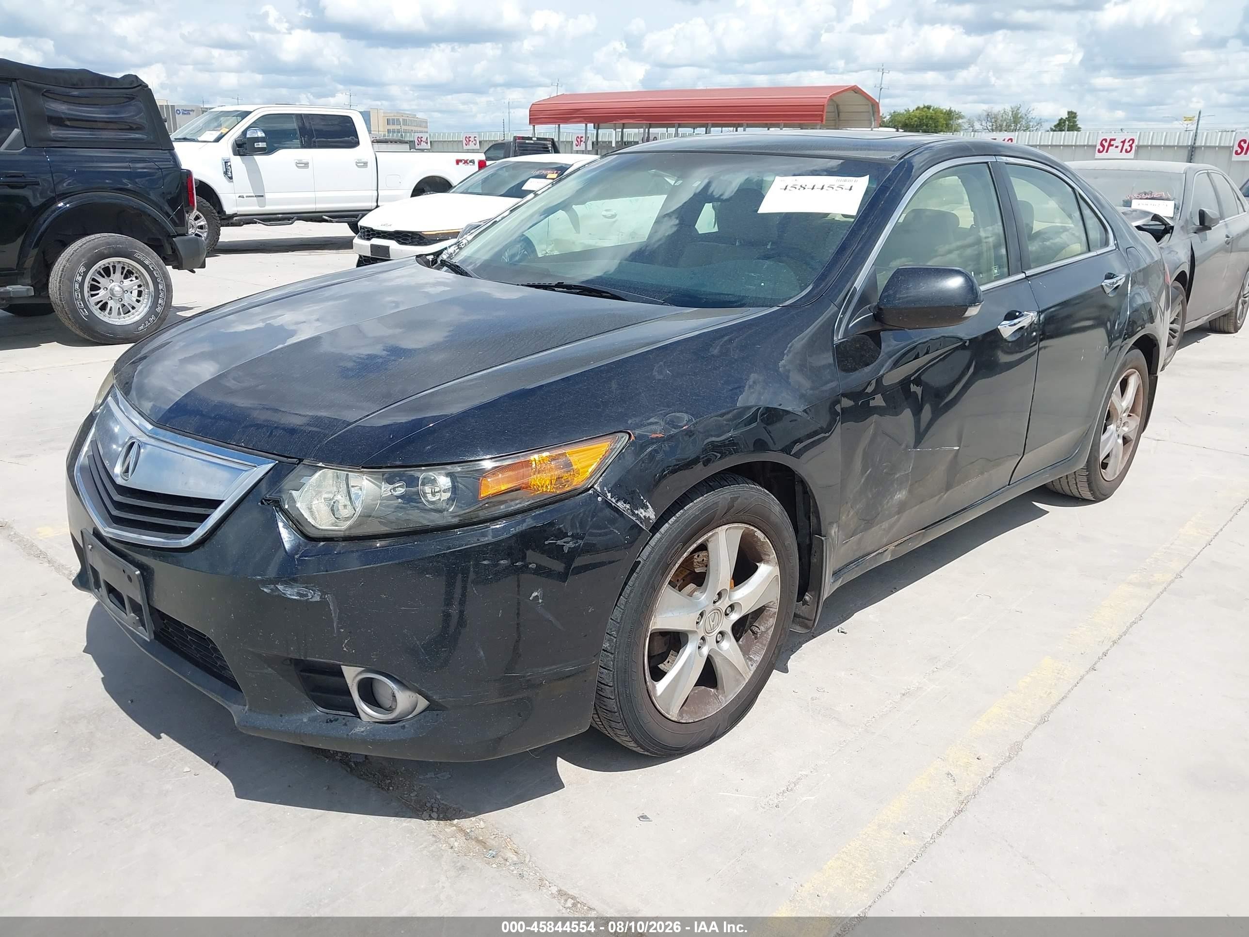 2013 Acura Tsx 2.4 Black vin: JH4CU2F4XDC003062