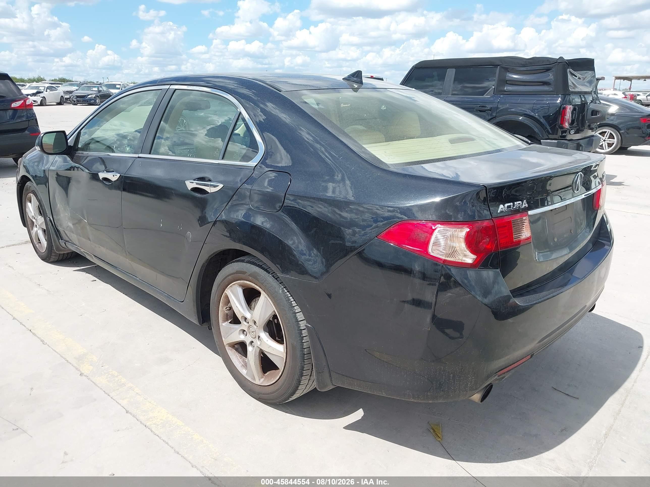 2013 Acura Tsx 2.4 Black vin: JH4CU2F4XDC003062