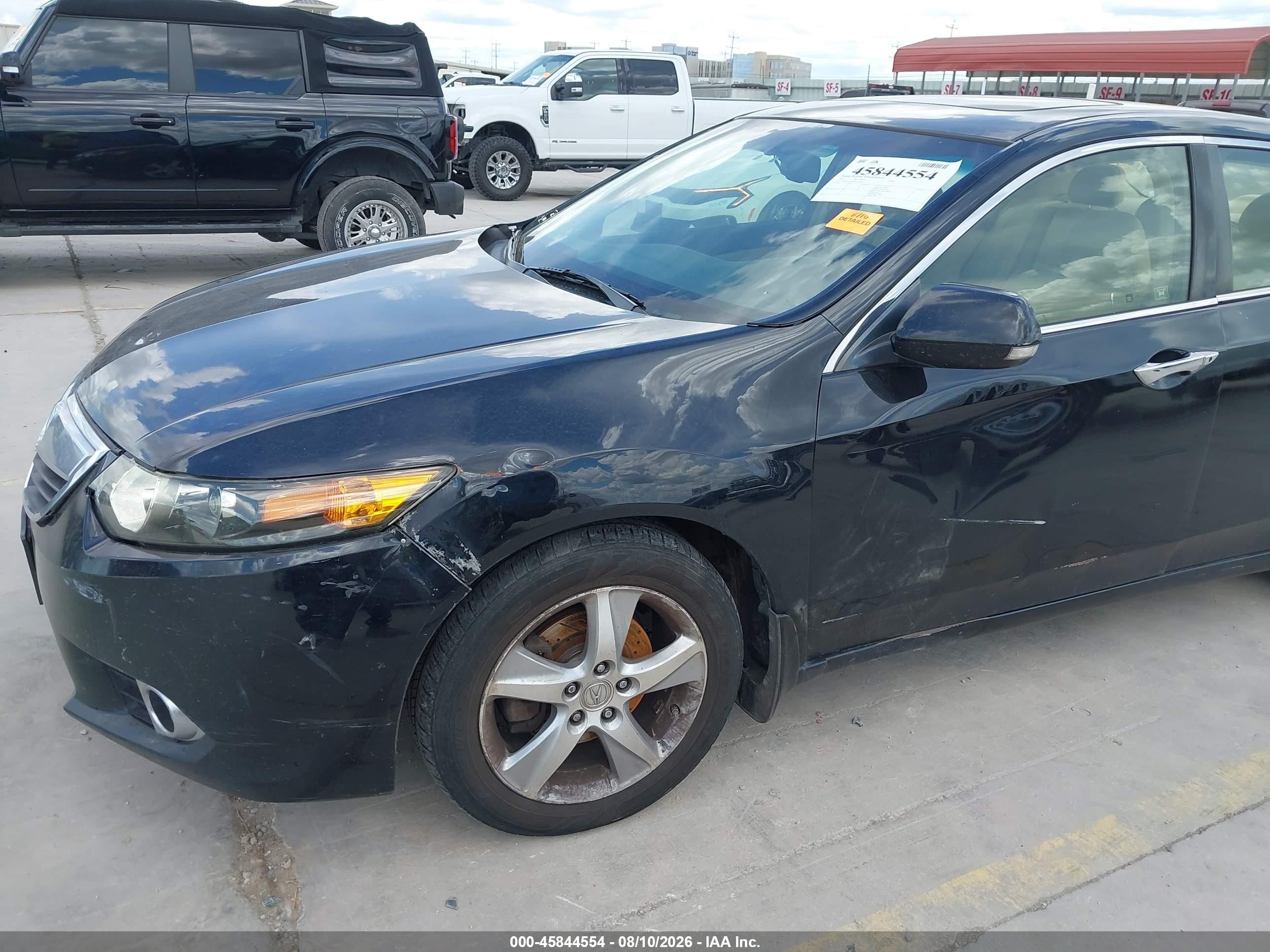 2013 Acura Tsx 2.4 Black vin: JH4CU2F4XDC003062
