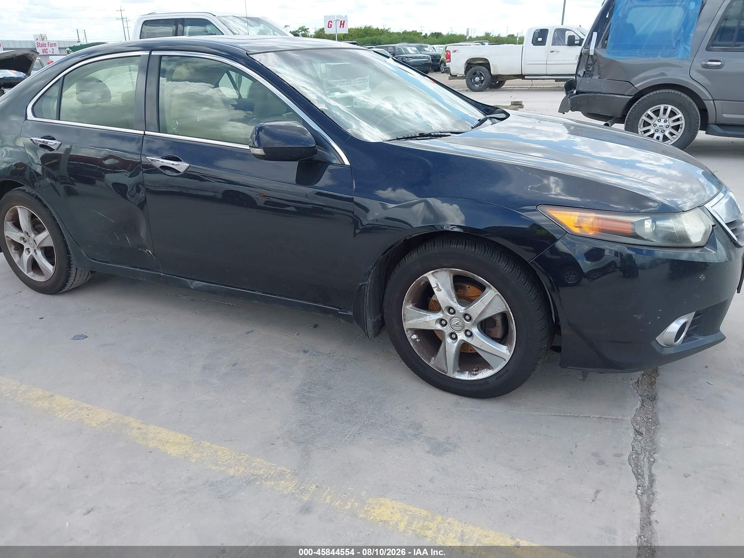 2013 Acura Tsx 2.4 Black vin: JH4CU2F4XDC003062