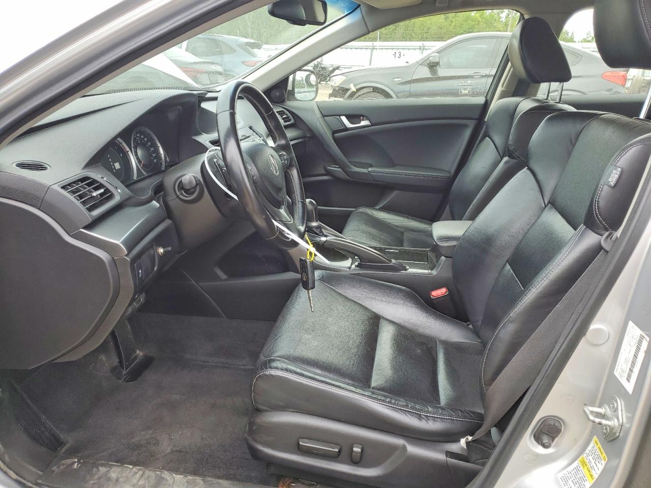 2012 Acura Tsx Silver vin: JH4CU2F52CC801627