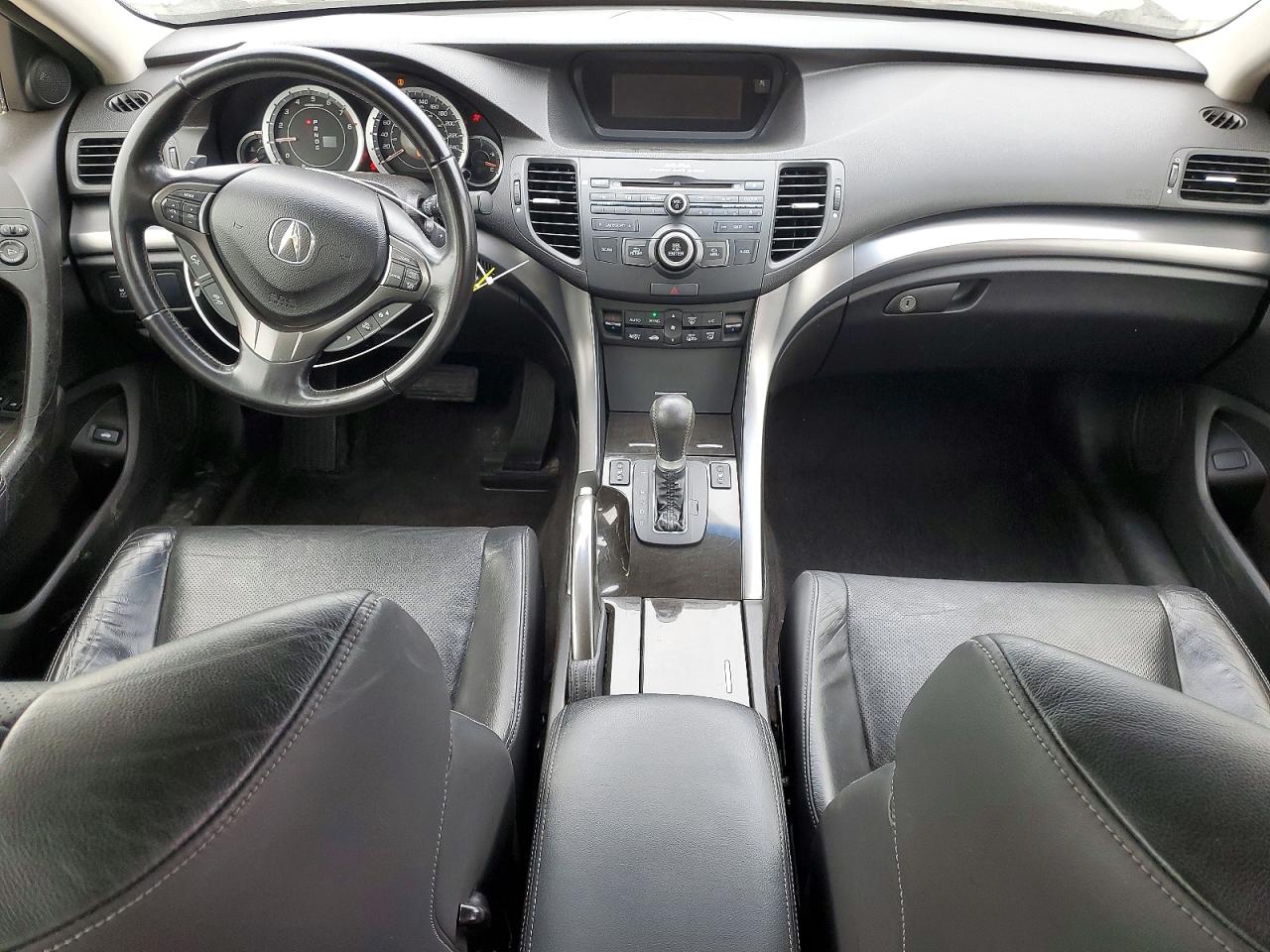 2012 Acura Tsx Silver vin: JH4CU2F52CC801627
