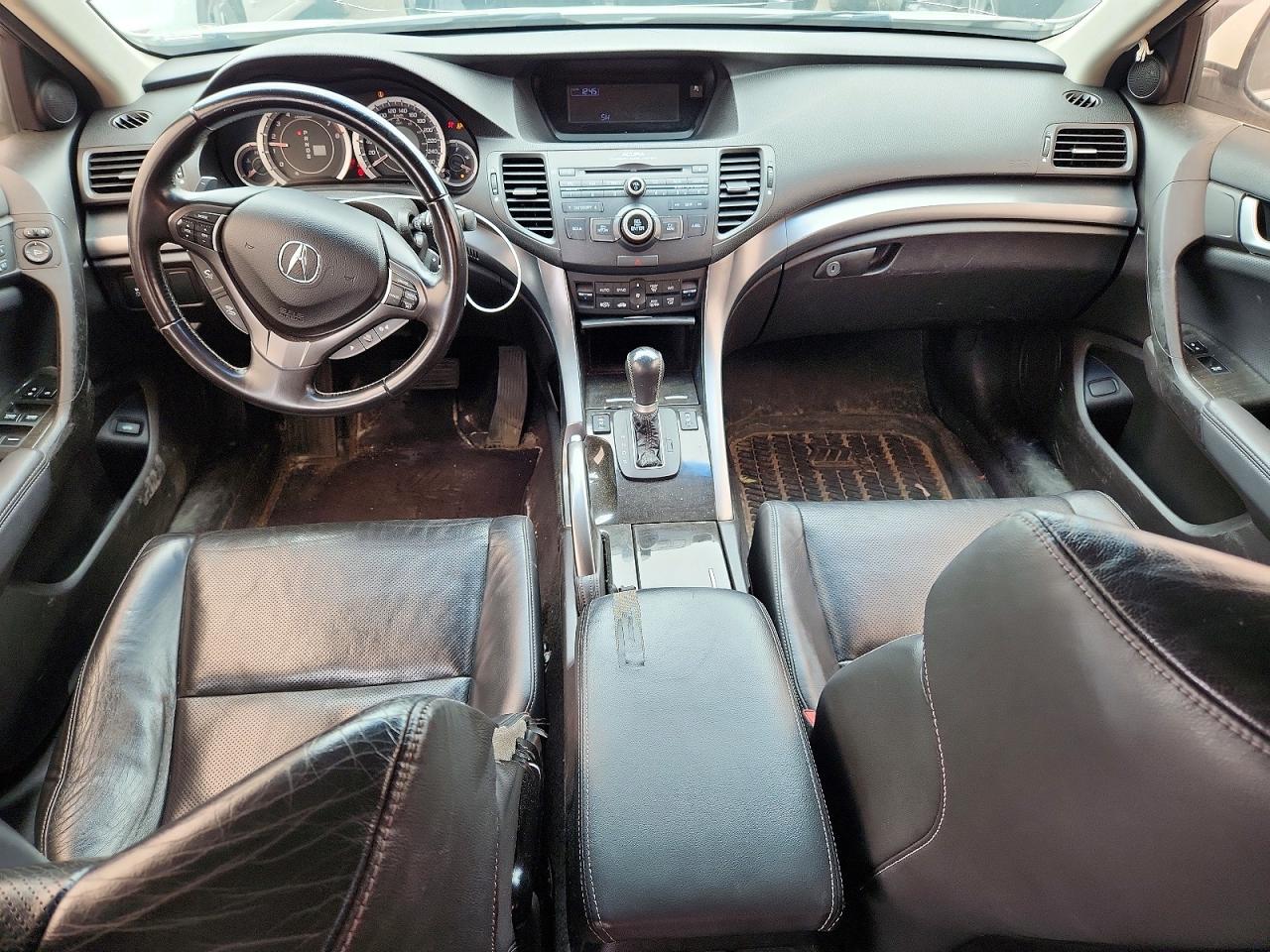 2012 Acura Tsx White vin: JH4CU2F54CC801998