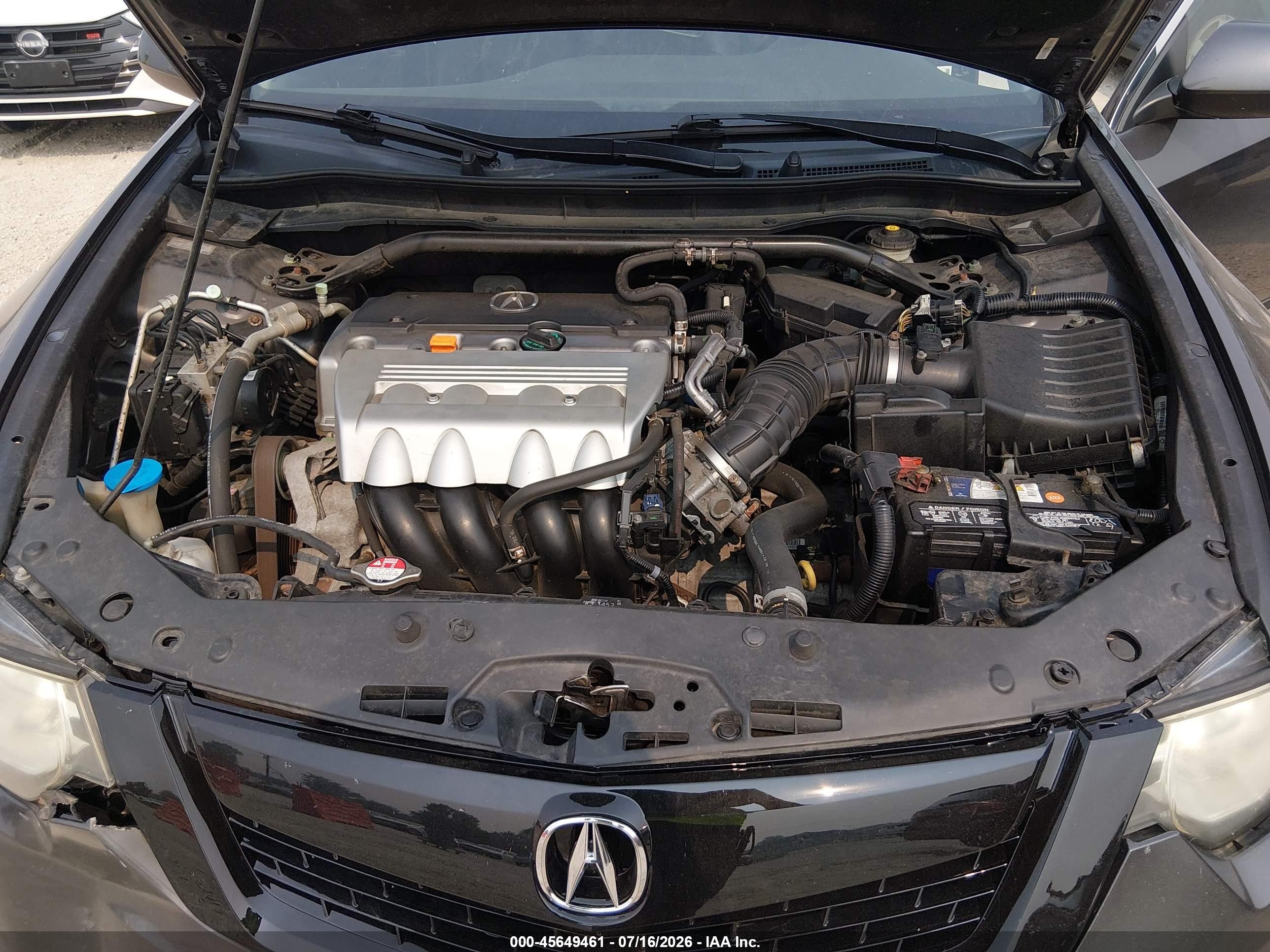 2010 Acura Tsx 2.4 Серый vin: JH4CU2F60AC004539