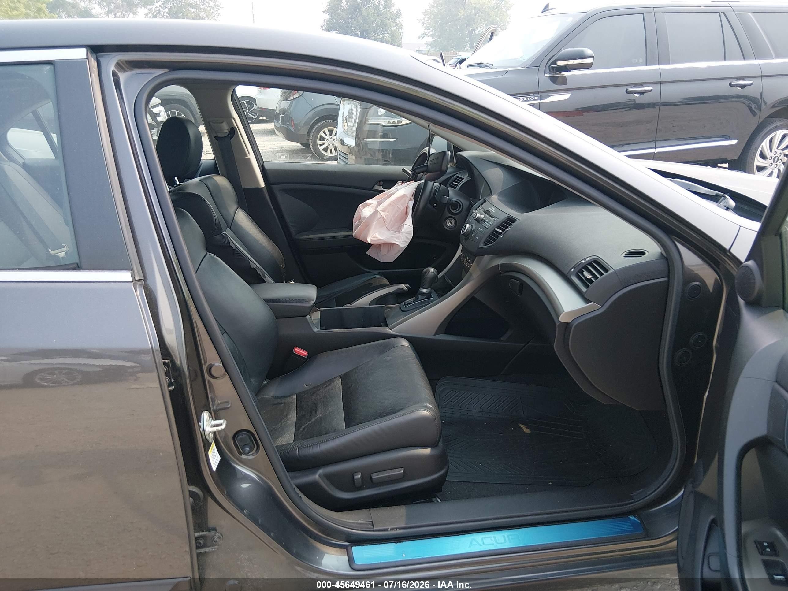 2010 Acura Tsx 2.4 Серый vin: JH4CU2F60AC004539