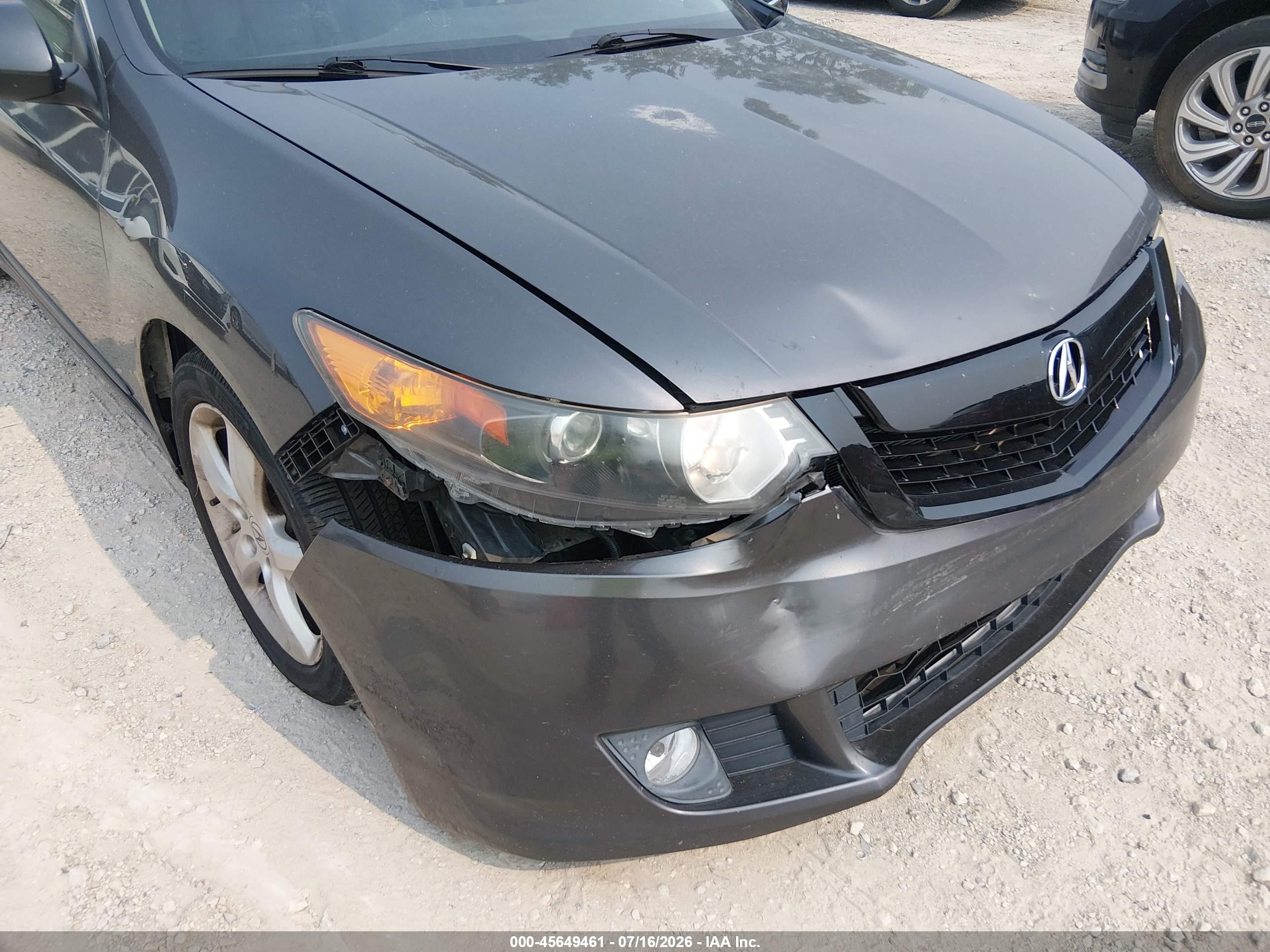 2010 Acura Tsx 2.4 Серый vin: JH4CU2F60AC004539