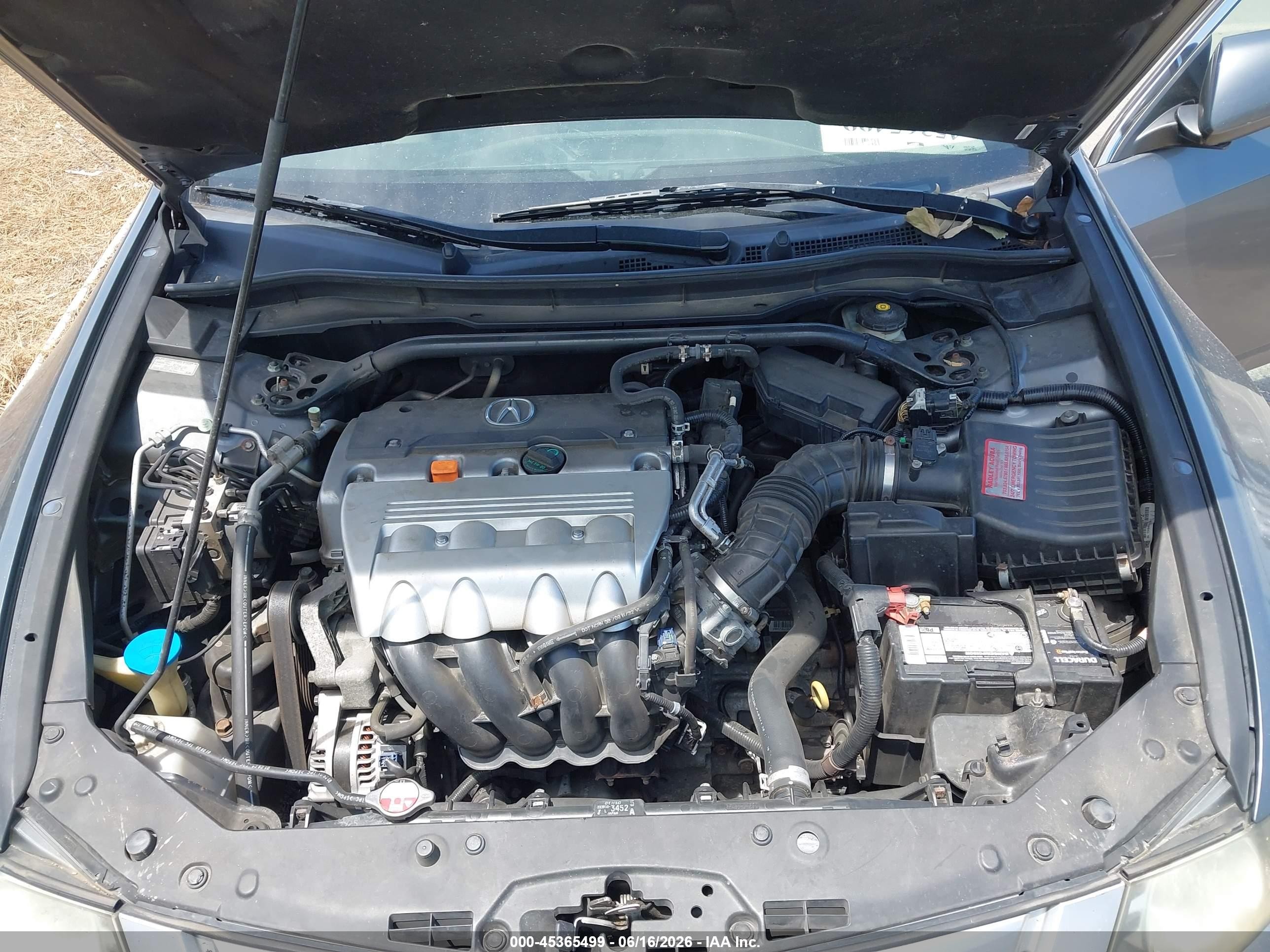 2010 Acura Tsx 2.4 Gray vin: JH4CU2F60AC010356