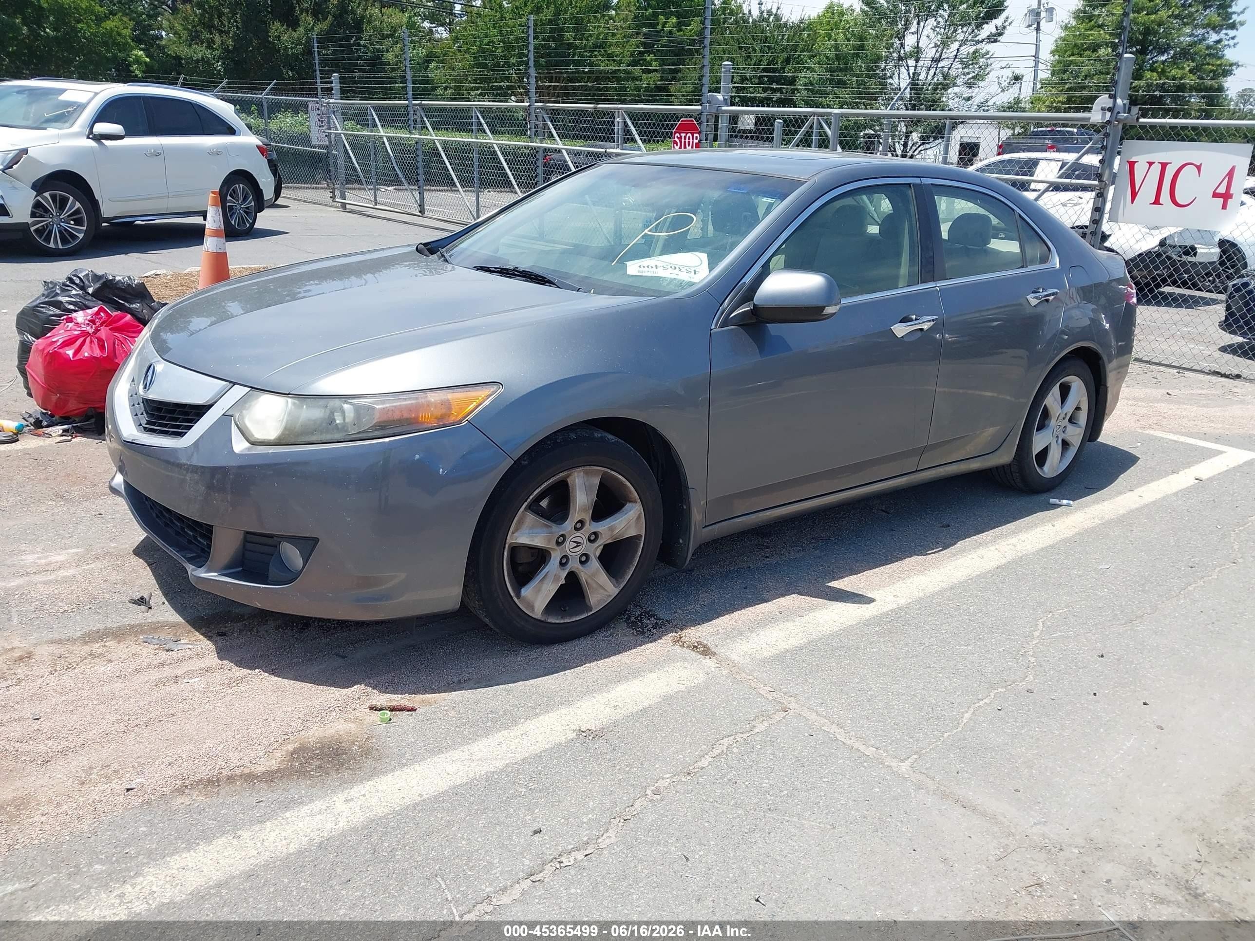 2010 Acura Tsx 2.4 Gray vin: JH4CU2F60AC010356