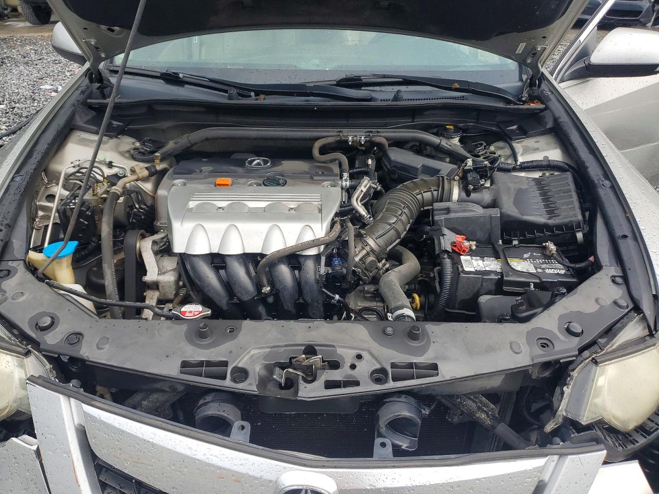 2010 Acura Tsx Silver vin: JH4CU2F60AC015959