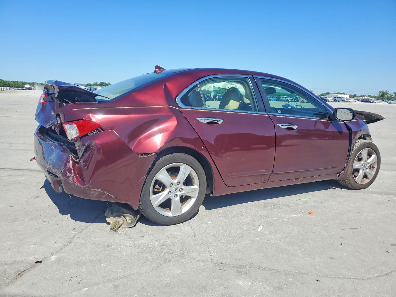 2010 Acura Tsx Maroon vin: JH4CU2F60AC017274