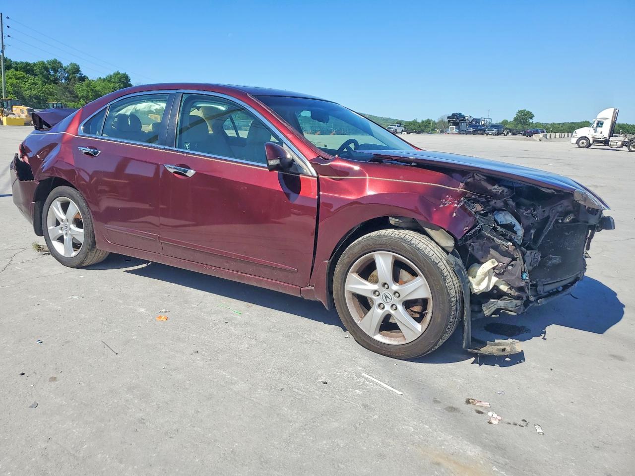 2010 Acura Tsx Maroon vin: JH4CU2F60AC017274