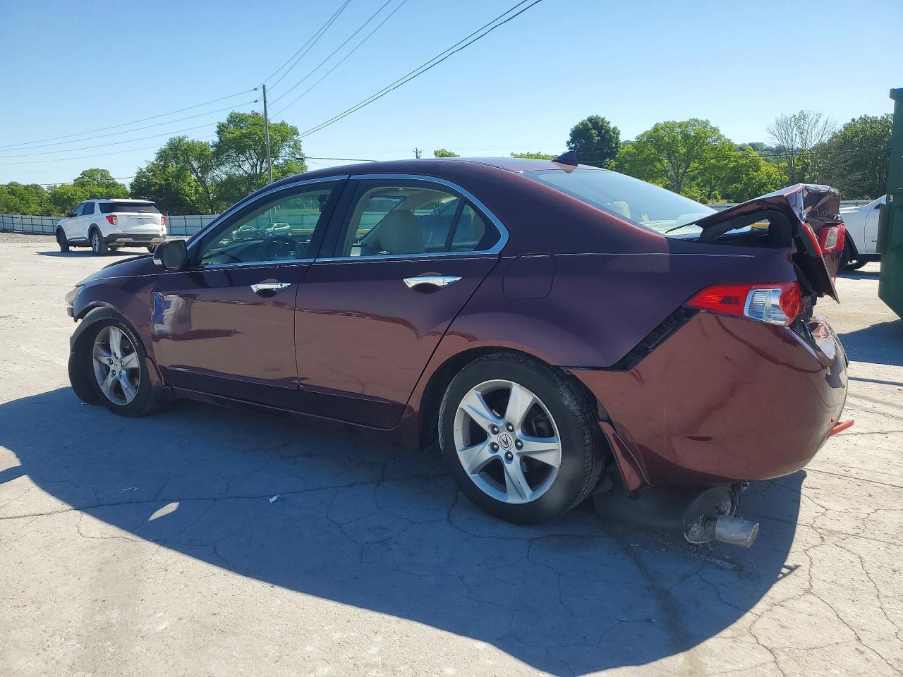 2010 Acura Tsx Maroon vin: JH4CU2F60AC017274