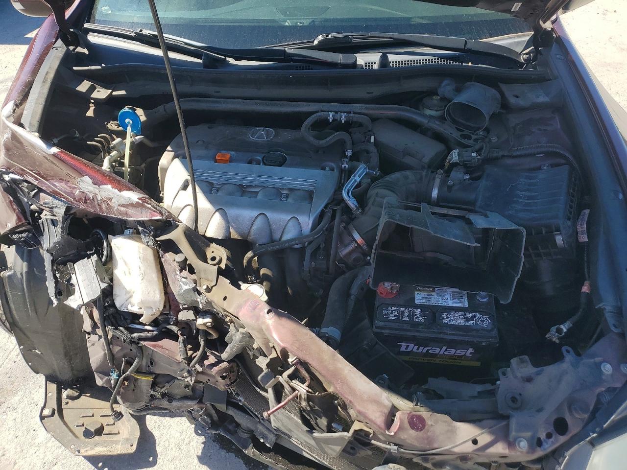 2010 Acura Tsx Maroon vin: JH4CU2F60AC017274