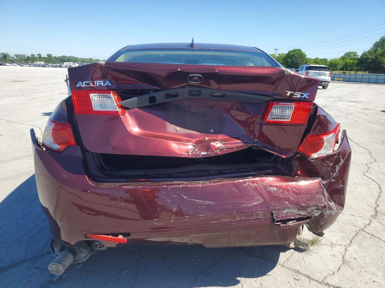 2010 Acura Tsx Maroon vin: JH4CU2F60AC017274