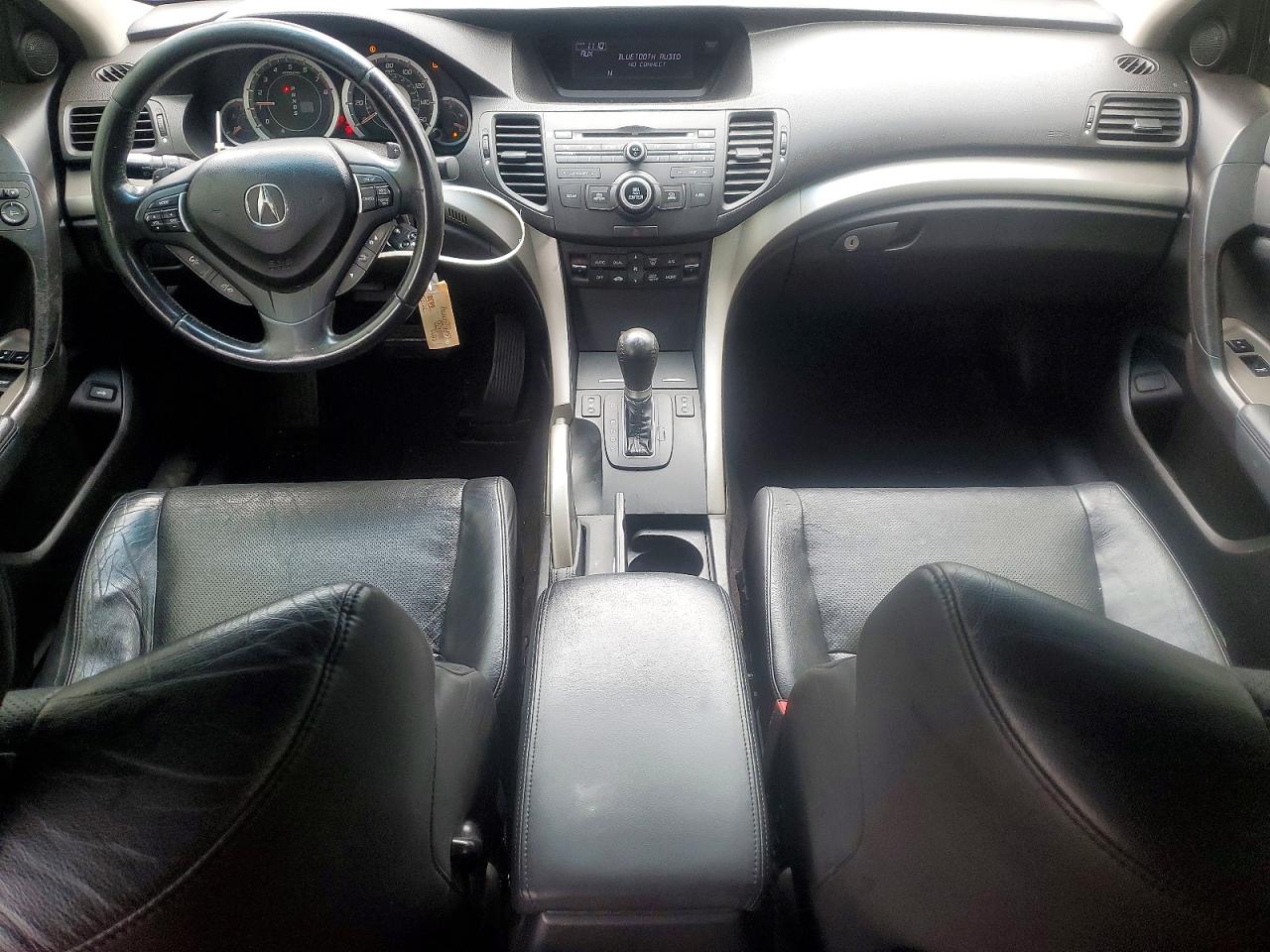 2010 Acura Tsx Black vin: JH4CU2F60AC018151