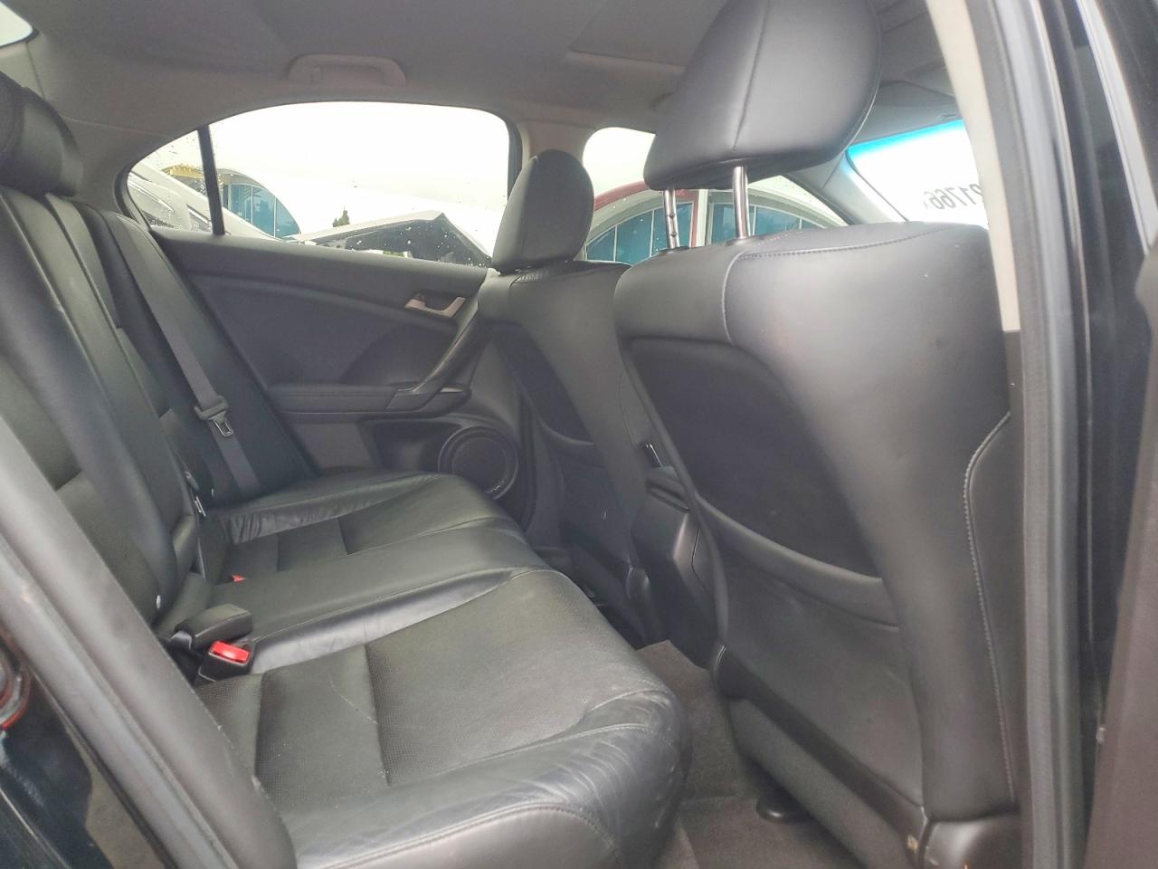 2010 Acura Tsx Black vin: JH4CU2F60AC018151