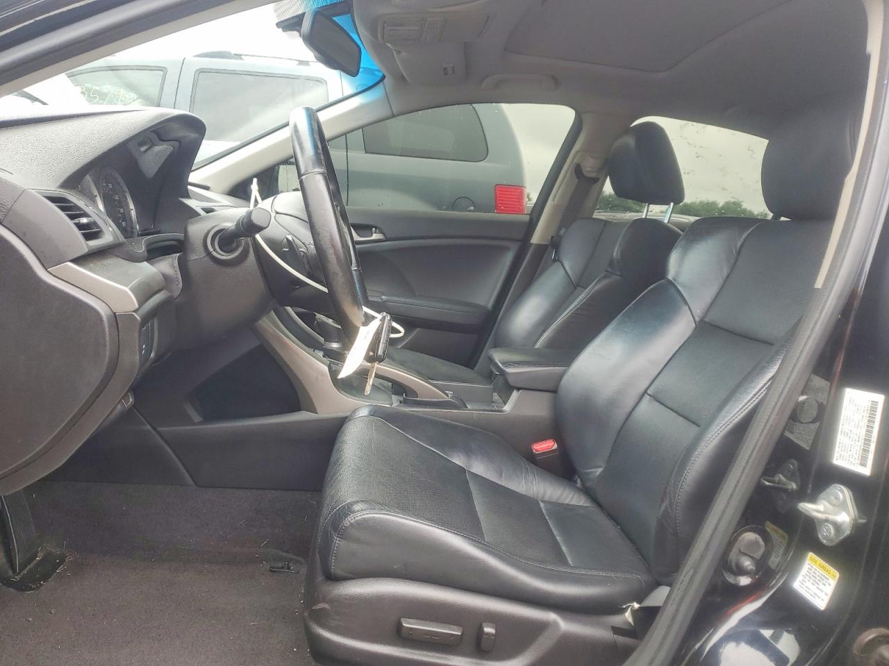 2010 Acura Tsx Black vin: JH4CU2F60AC018151