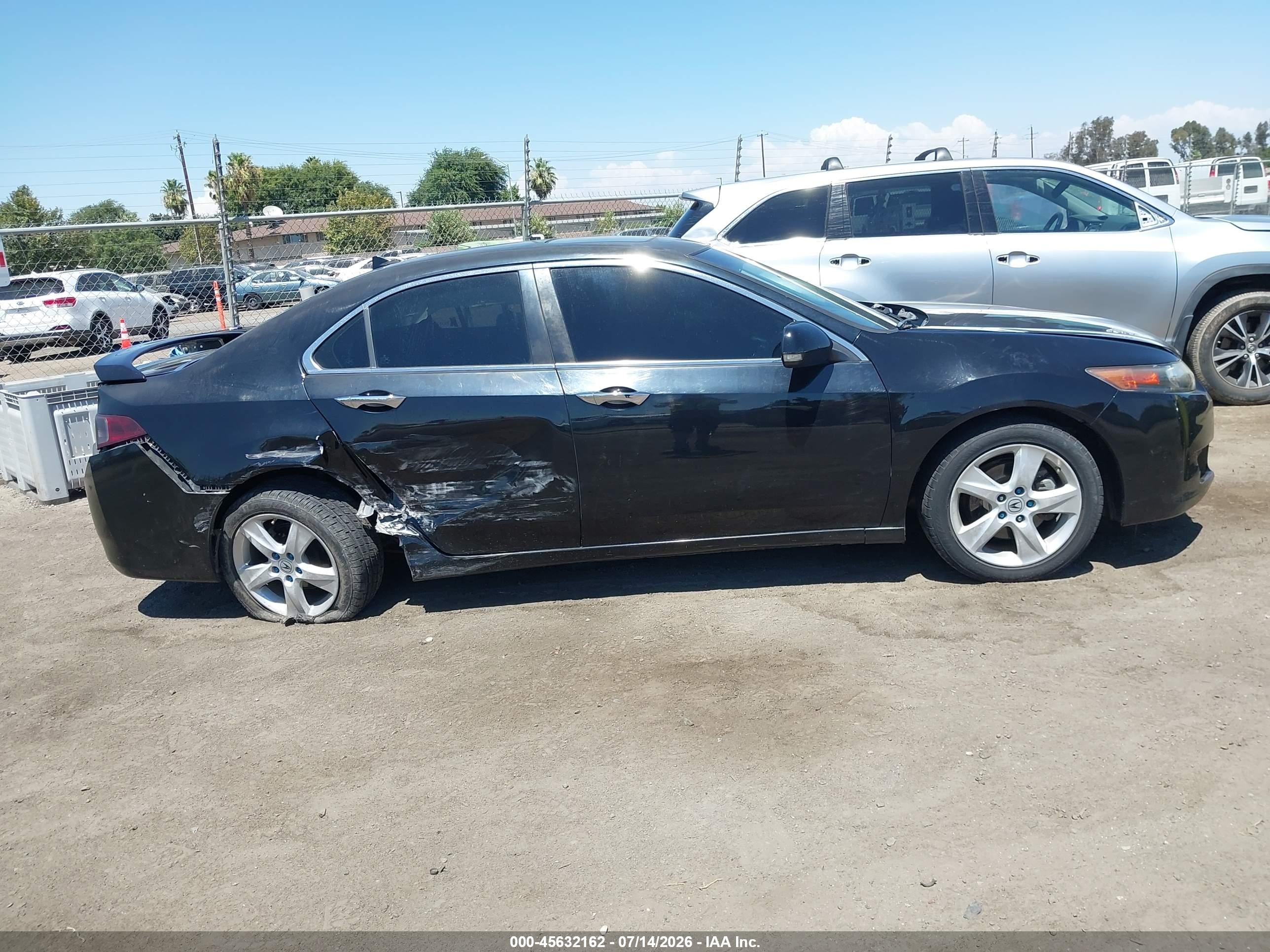 2010 Acura Tsx 2.4 Black vin: JH4CU2F60AC021308