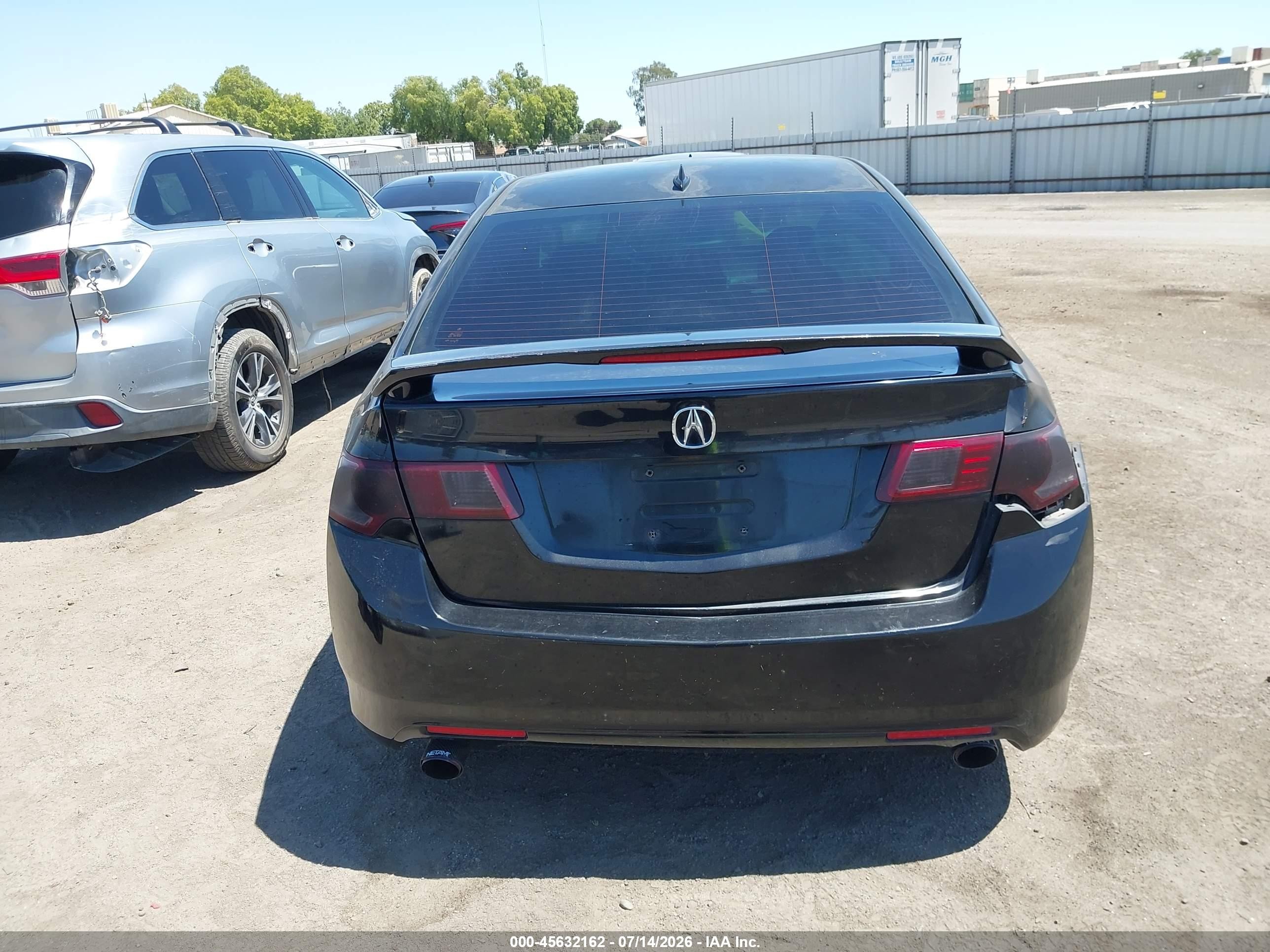 2010 Acura Tsx 2.4 Black vin: JH4CU2F60AC021308