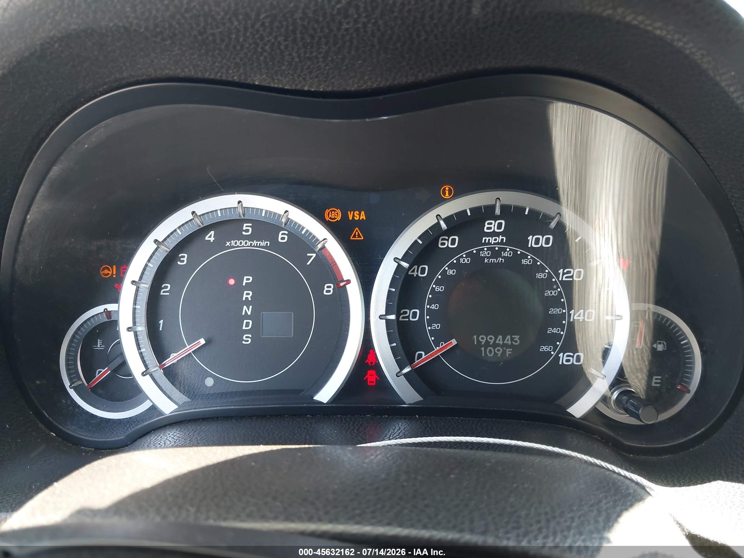 2010 Acura Tsx 2.4 Black vin: JH4CU2F60AC021308