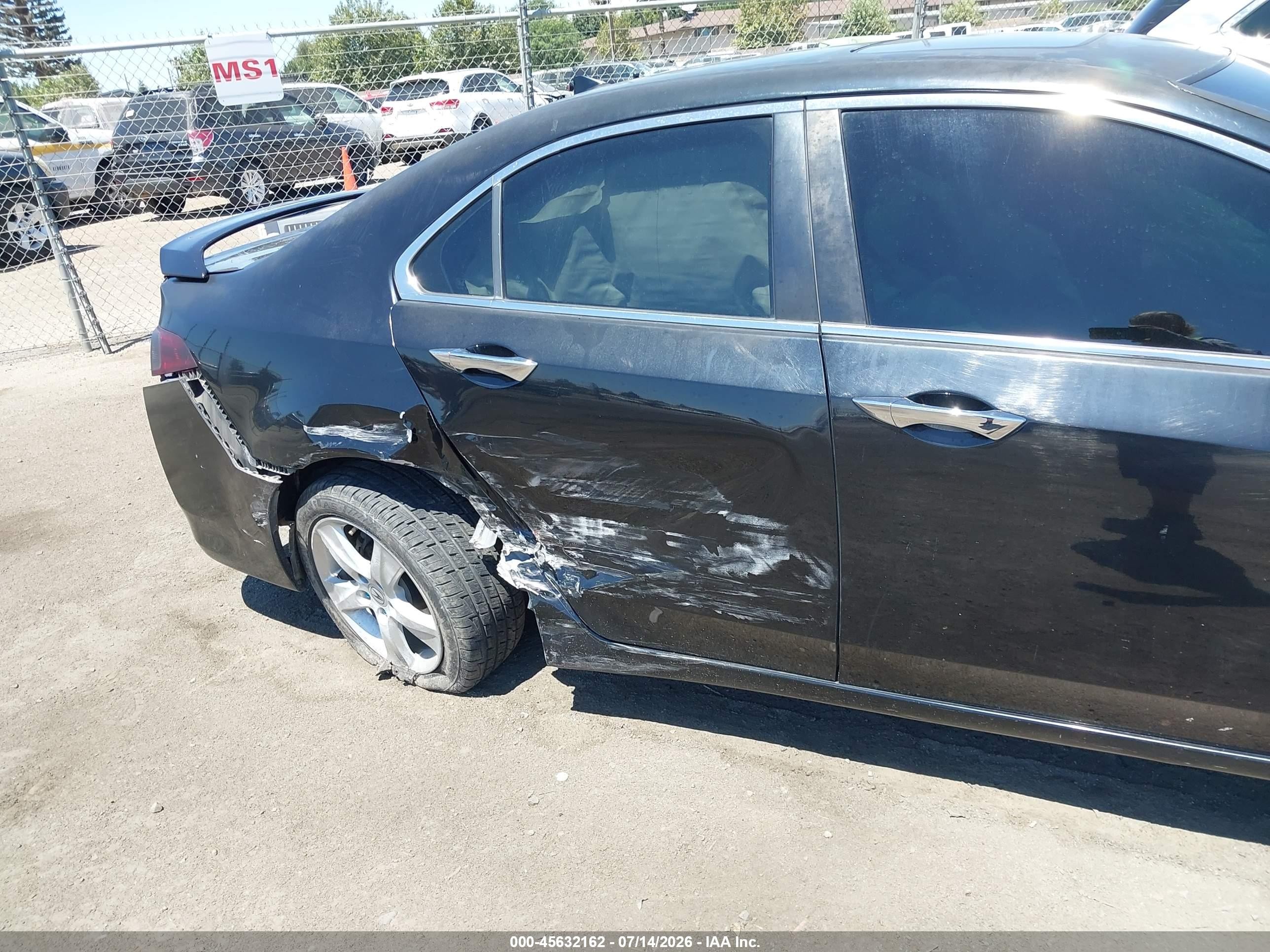2010 Acura Tsx 2.4 Black vin: JH4CU2F60AC021308