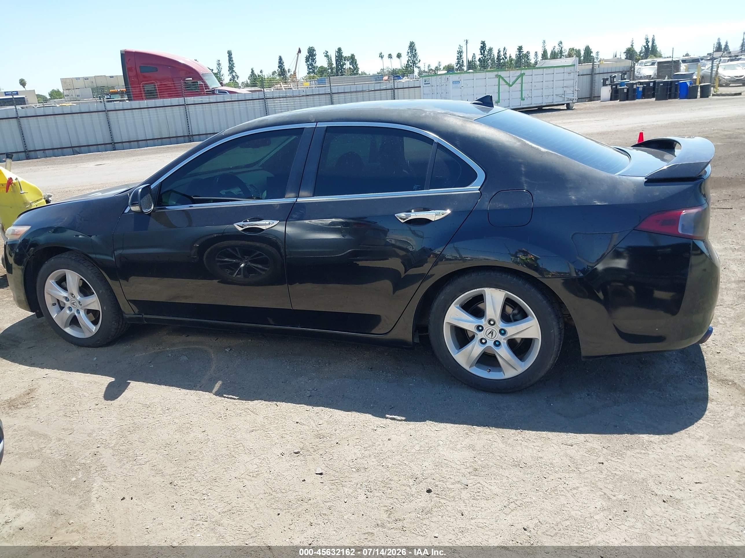 2010 Acura Tsx 2.4 Black vin: JH4CU2F60AC021308