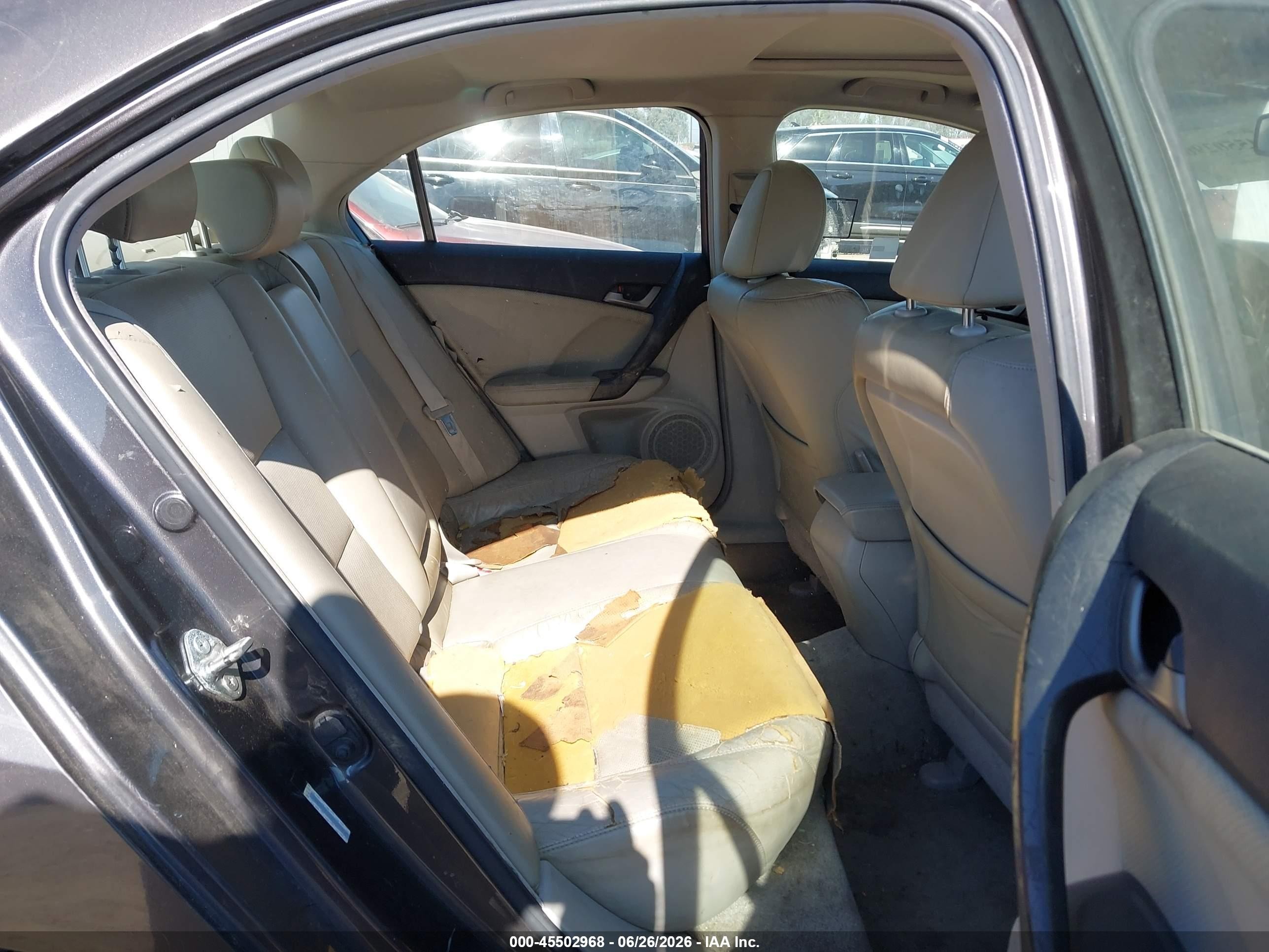 2010 Acura Tsx 2.4 Gray vin: JH4CU2F60AC025360