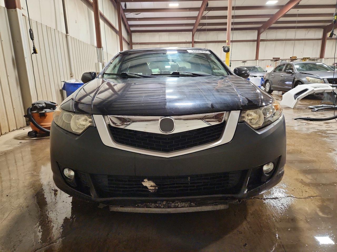 2010 Acura Tsx Black vin: JH4CU2F60AC035175