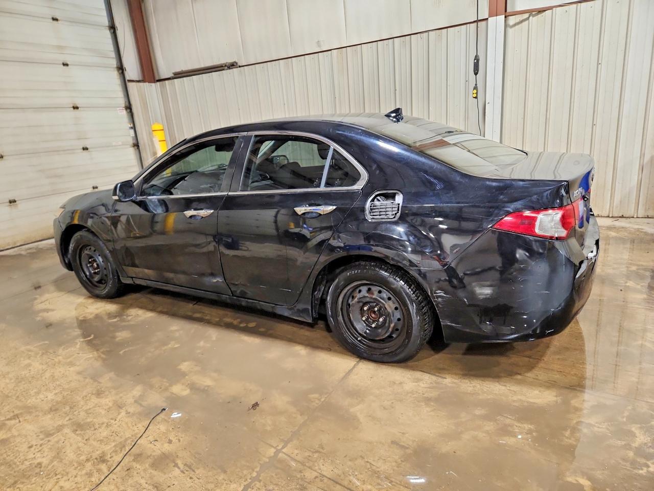 2010 Acura Tsx Black vin: JH4CU2F60AC035175