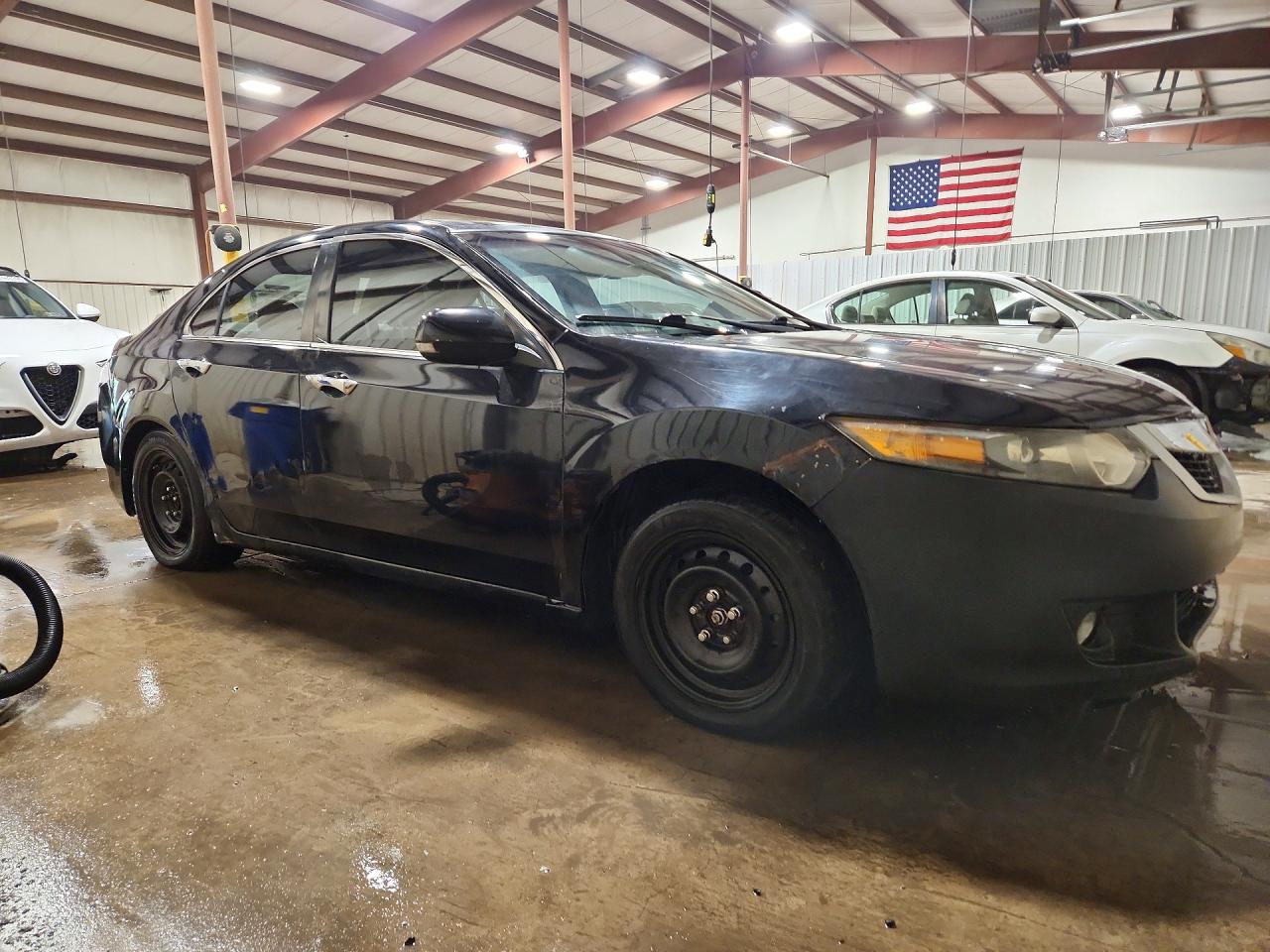 2010 Acura Tsx Black vin: JH4CU2F60AC035175