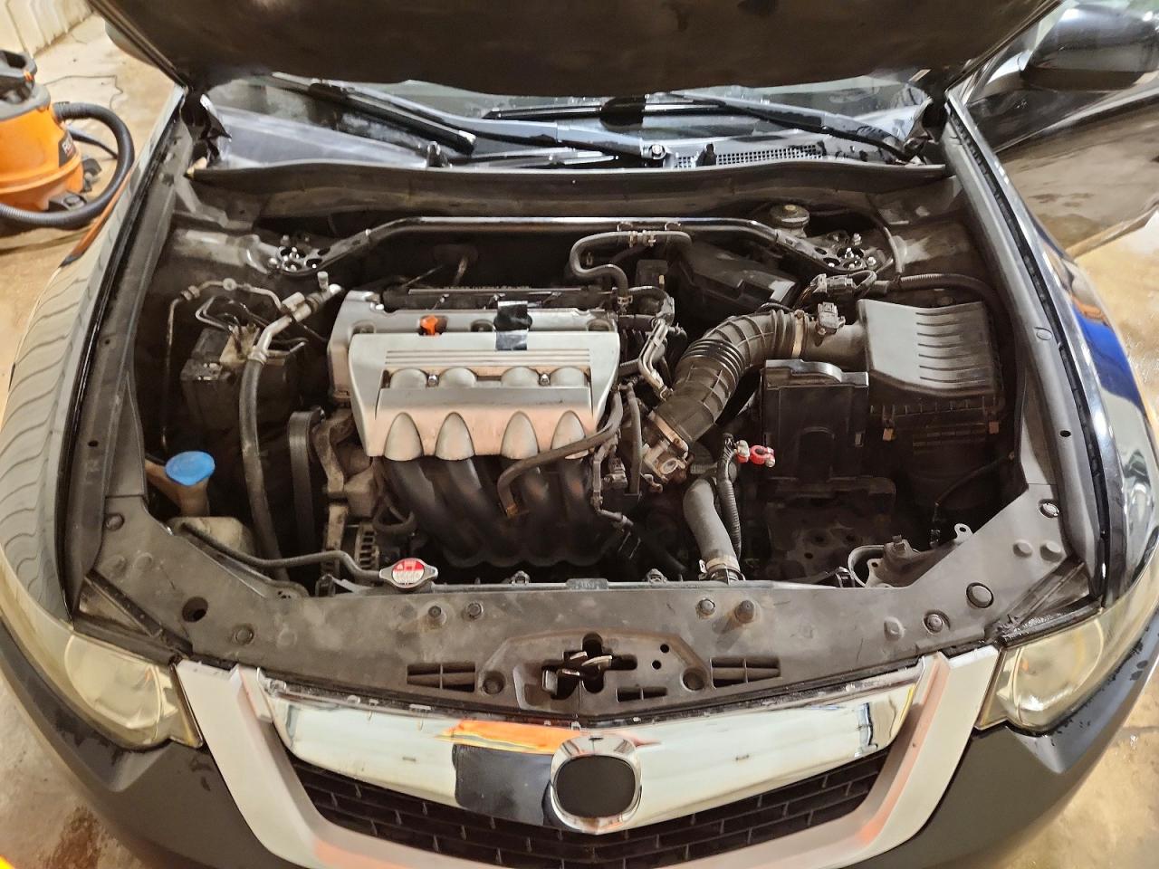 2010 Acura Tsx Black vin: JH4CU2F60AC035175