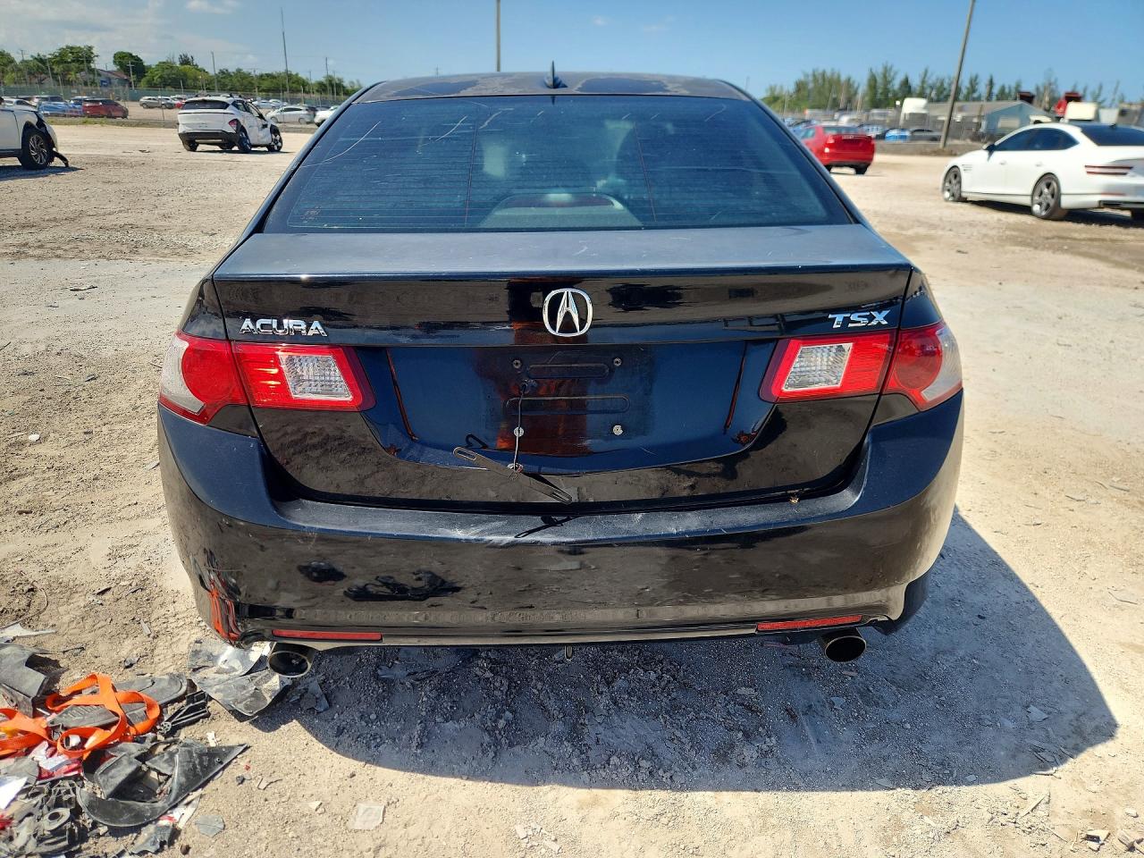 2010 Acura Tsx Black vin: JH4CU2F60AC037525
